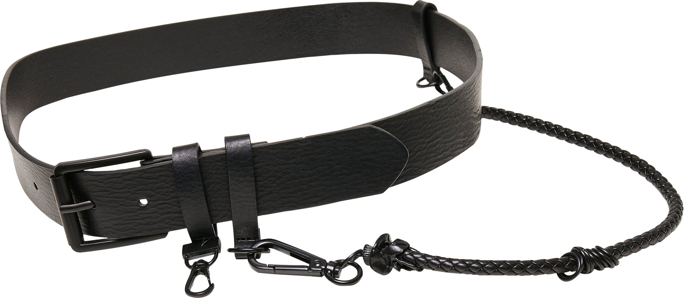URBAN CLASSICS Hüftgürtel »Accessories Imitation Leather Belt With Key Chain«  online kaufen | BAUR