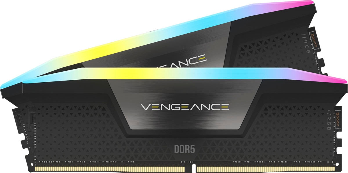 Corsair PC-Arbeitsspeicher »VENGEANCE RGB 32 GB (2 x 16 GB) DDR5 6000«