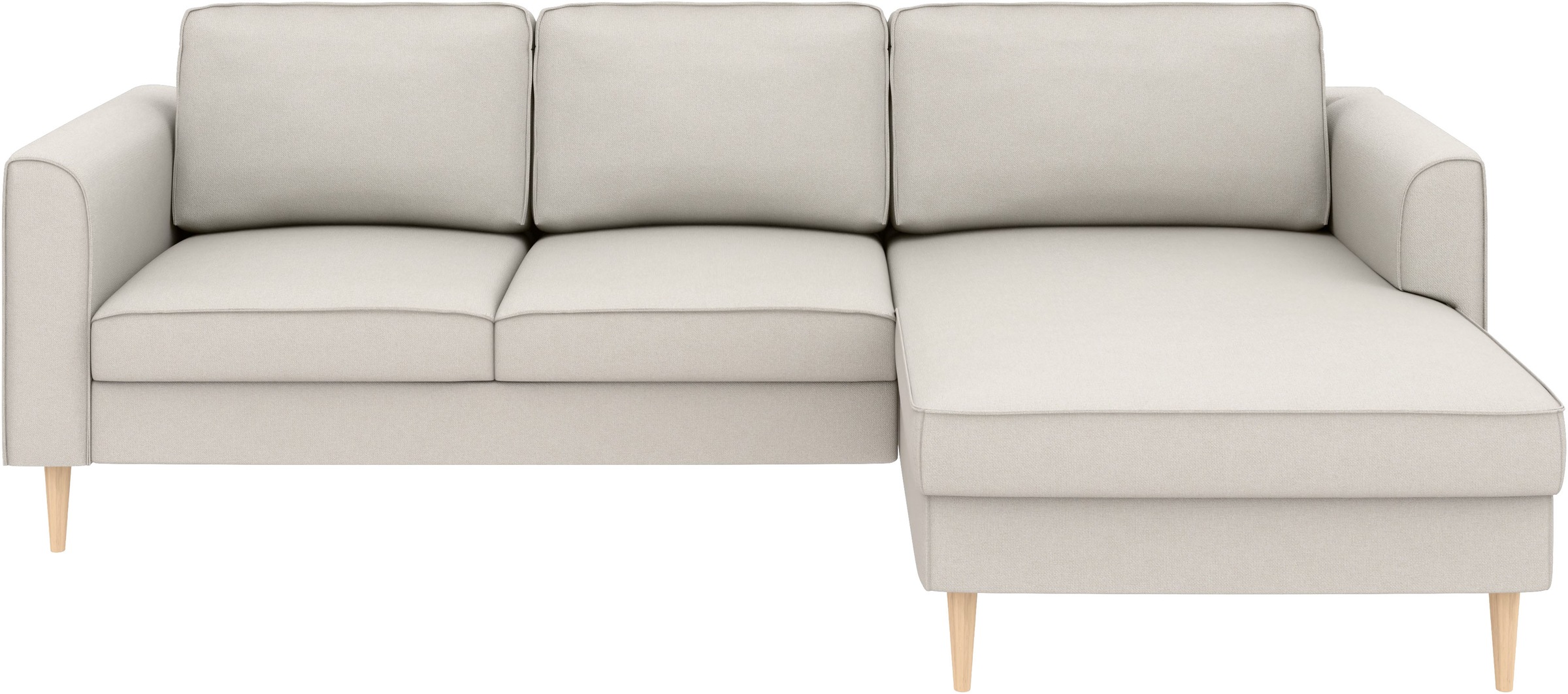 Home affaire Ecksofa "Booster, whlw. mit Schlaffunktion & Bettkasten, Fuß B günstig online kaufen