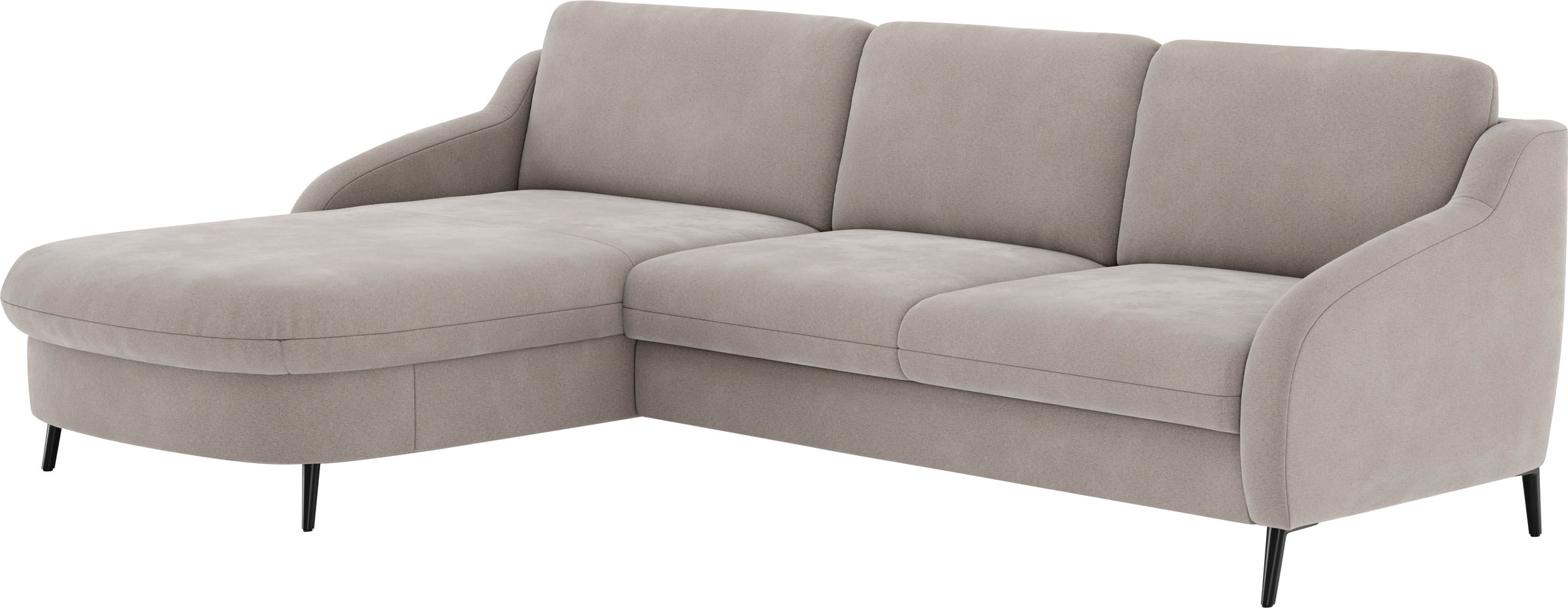 Thumbnail - sit&more "Soul L-Form" wahlweise mit Bettfunktion und Bettkasten oder Schubkasten