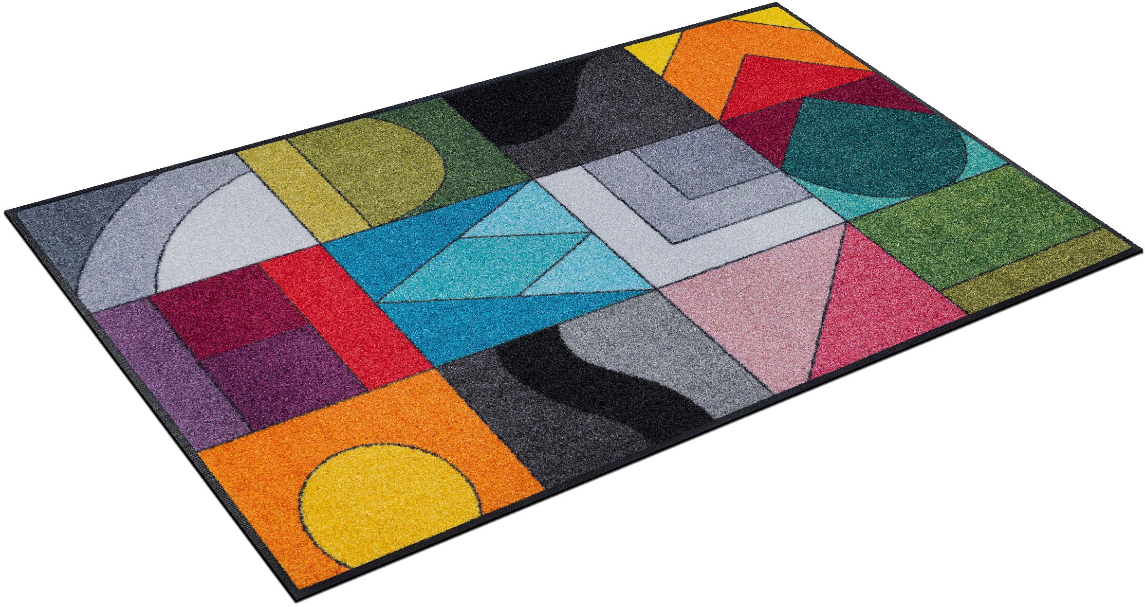 Teppich »Momix«, rechteckig, modernes Patchwork Design, rutschhemmend, waschbar