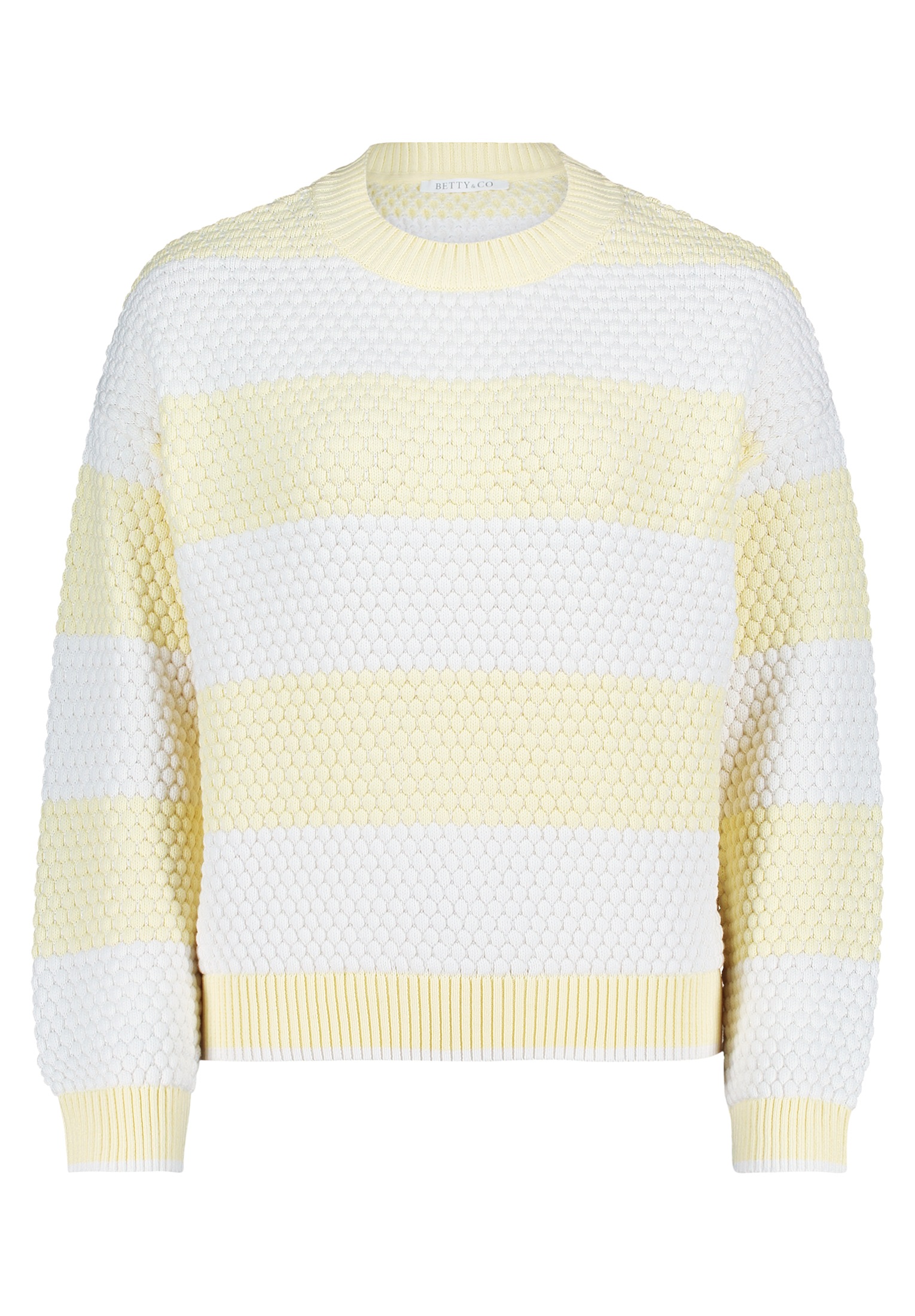 Betty&Co Strickpullover "Betty & Co Damen Strickpullover mit Struktur", (1 günstig online kaufen