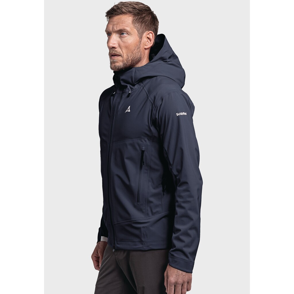 Schöffel Outdoorjacke »Softshell Jkt Mangart M«, mit Kapuze