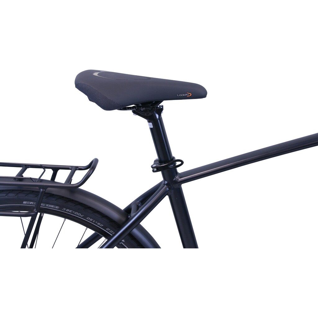 HAWK Bikes E-Bike »eTrekking Integrated Gent STEPS«, 9 Gang, Shimano, Alivio 9-Gang, Mittelmotor 250 W