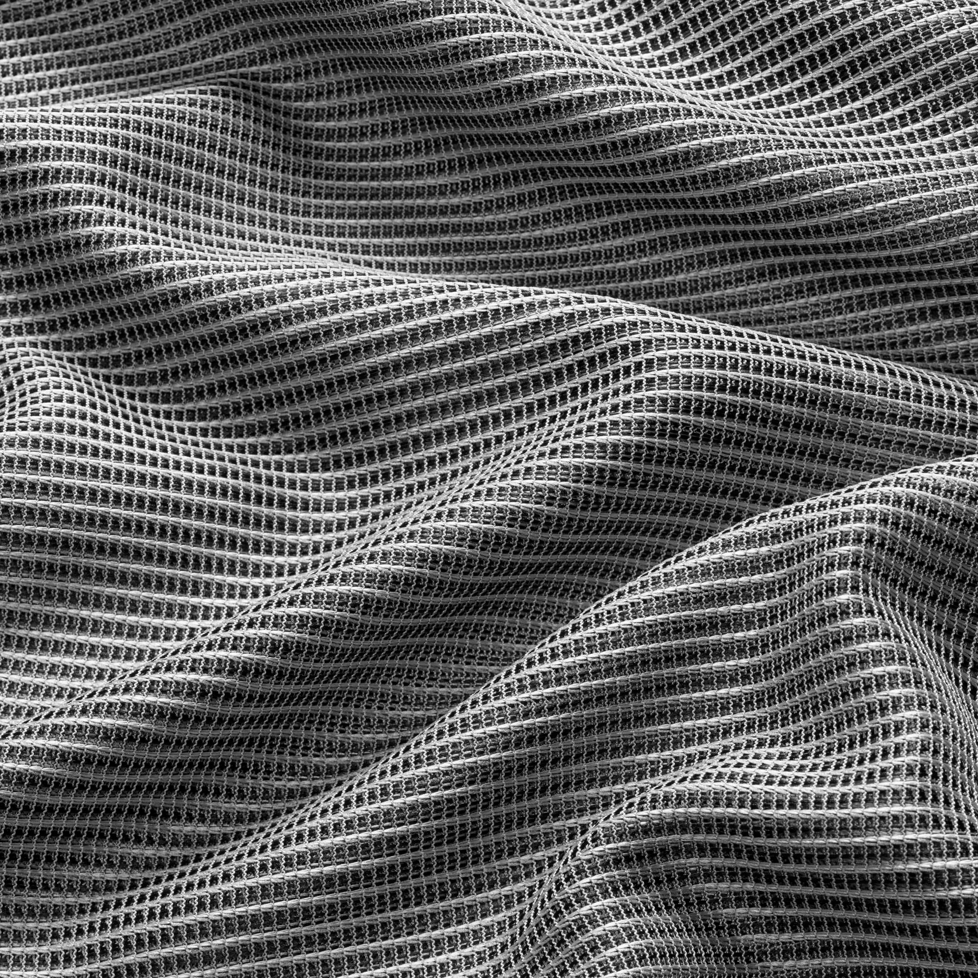 Thumbnail - Kutti Vorhang "Vinola" Ösen 1 Stk. tlg. Ösengardine modern Netzstruktur Glanz