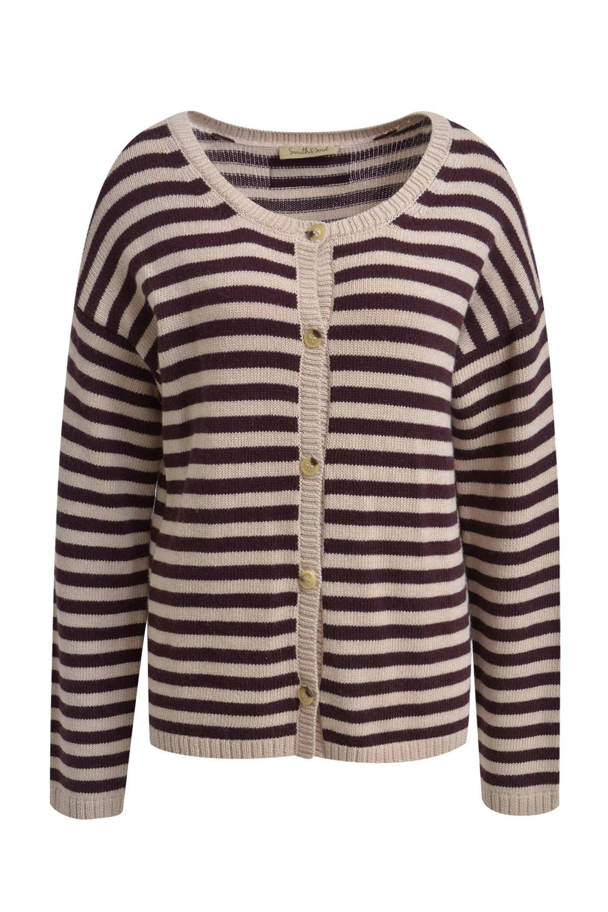 Smith & Soul Cardigan aus Feinstrick