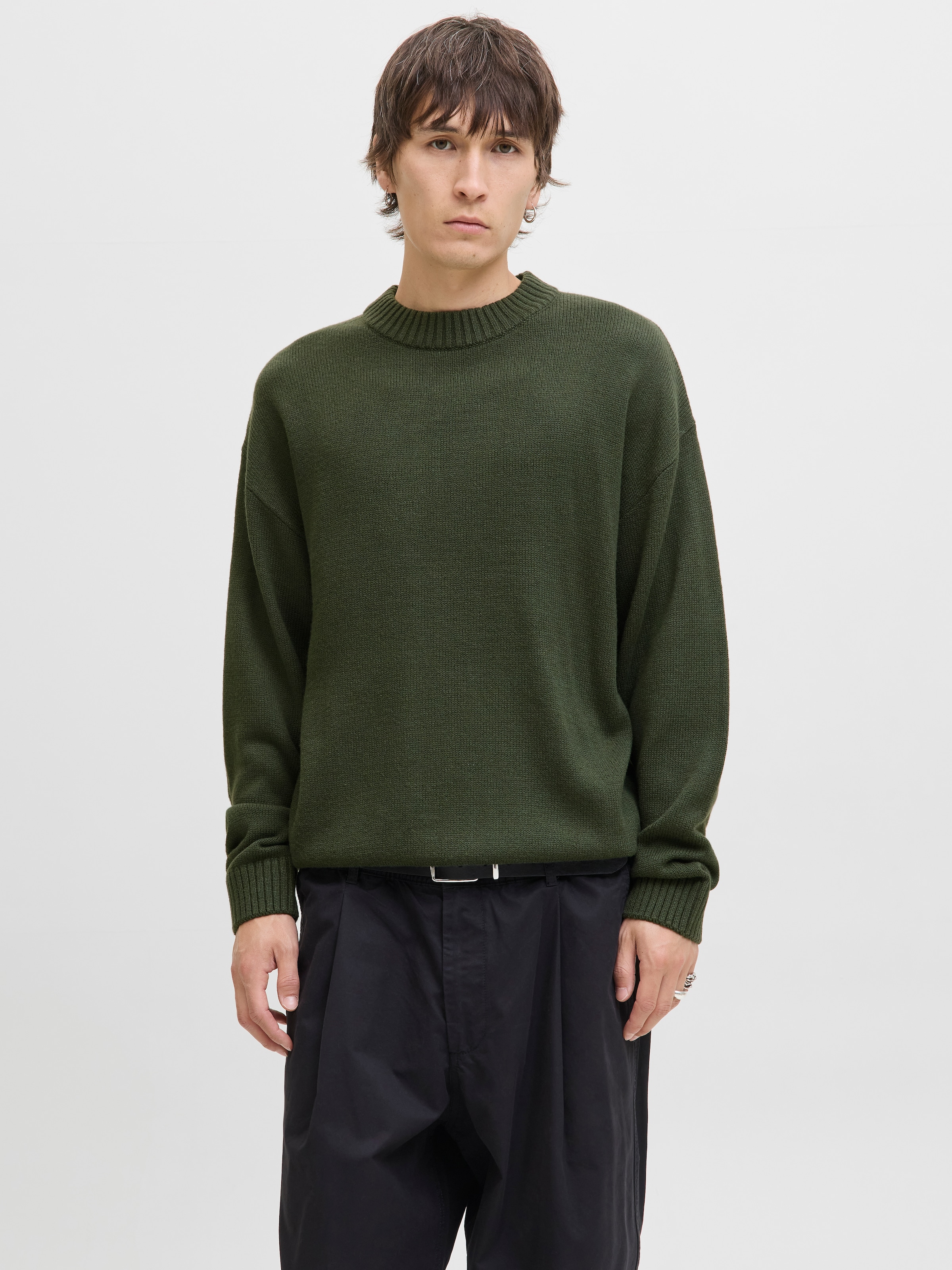 Jack & Jones Strickpullover "JJEURBAN JACK KNIT CREW NECK SN" günstig online kaufen