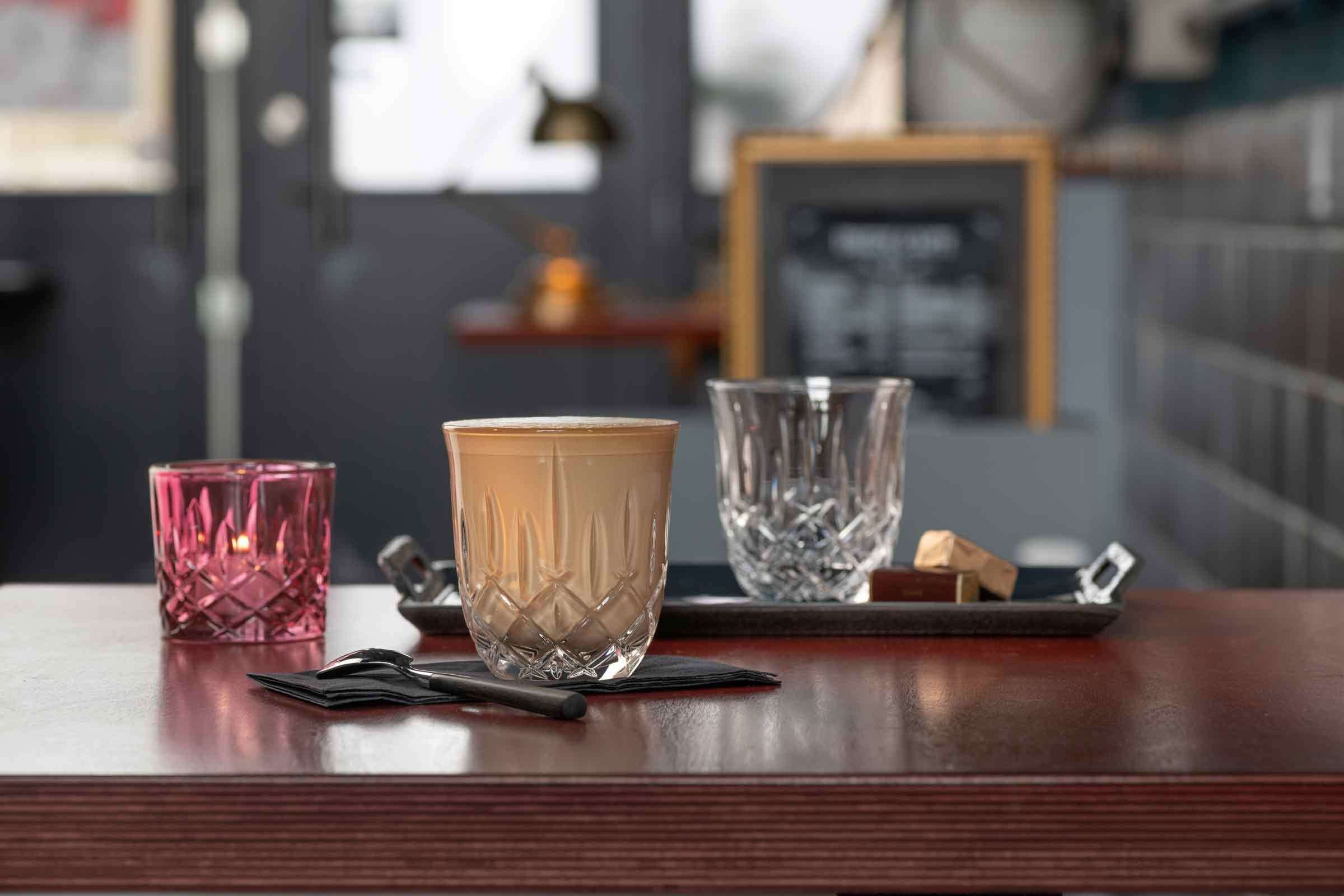 Nachtmann Glas »Cappuccino/Flat White Gläser Noblesse Barista 234 ml 2er Set transparent«