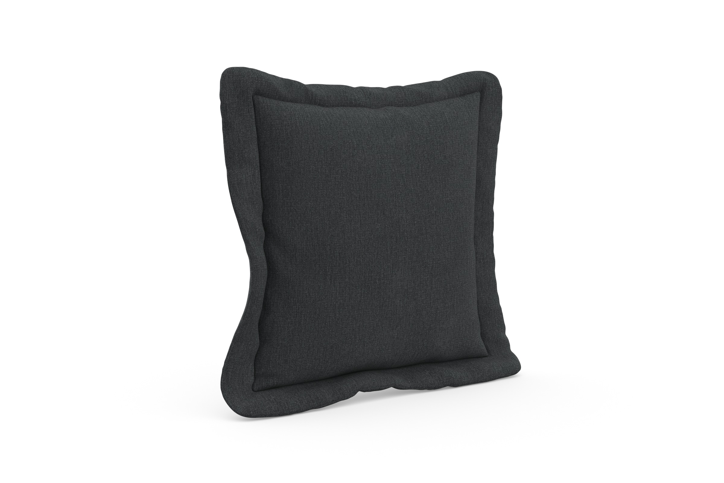 Sofakissen TRENDMANUFAKTUR "Bourbon", grau (anthrazit), B:70cm H:12cm T:70cm, Stoff, Polsterauflagen, Sofakissen, modernes Flatkissen 70x70 cm, in trendigem Cord erhältlich, universal 2