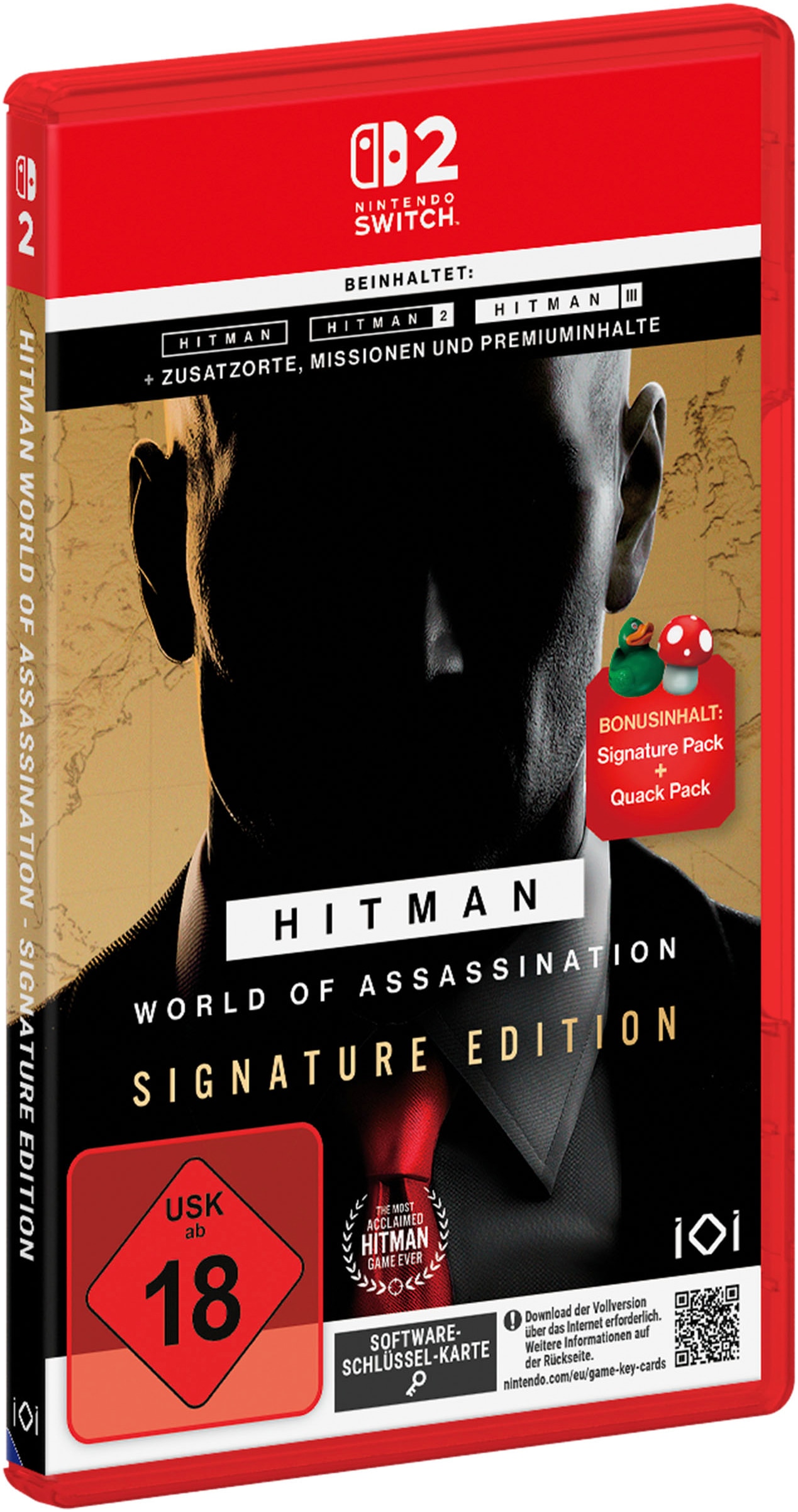 IOI Partners Spielesoftware »HITMAN World of Assassination - Signature Edition«, Nintendo Switch 2