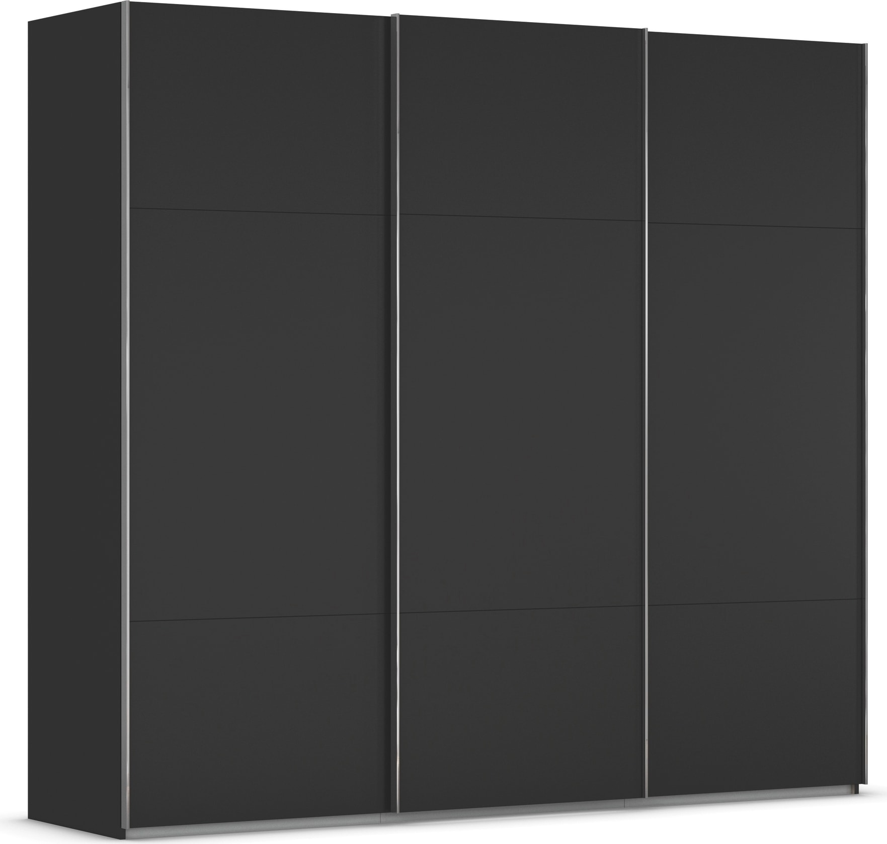 rauch Schwebetürenschrank "Kleiderschrank Schrank Garderobe Schlafzimmerschrank CONTIDO" 3 verschiedene Ausstattungen BASIC/CLASSIC/PREMIUM, aus hochwertigem Material in 6 Breiten 2 Griff-Farben MADE IN GERMANY