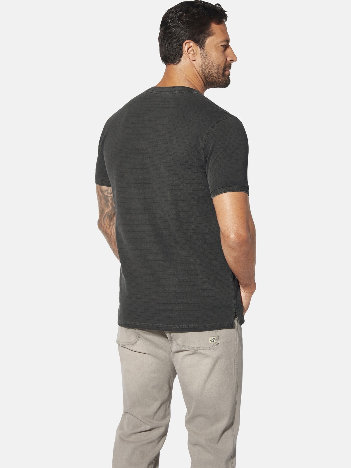 Jan Vanderstorm T-Shirt »T-Shirt TAAGURD« 1 Stk.