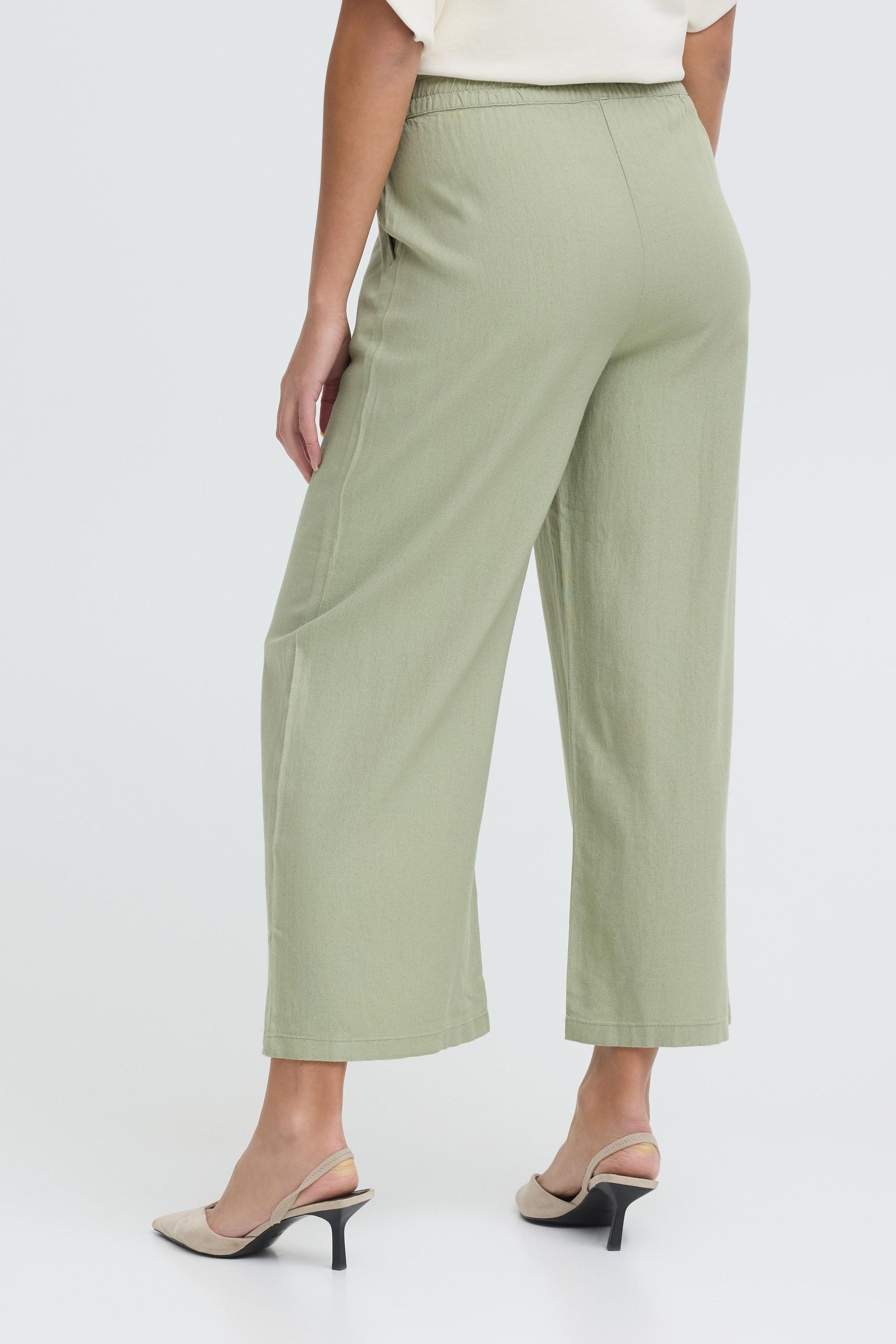 OXMO Loungehose »Loungehose OXNInna Linen Mix«