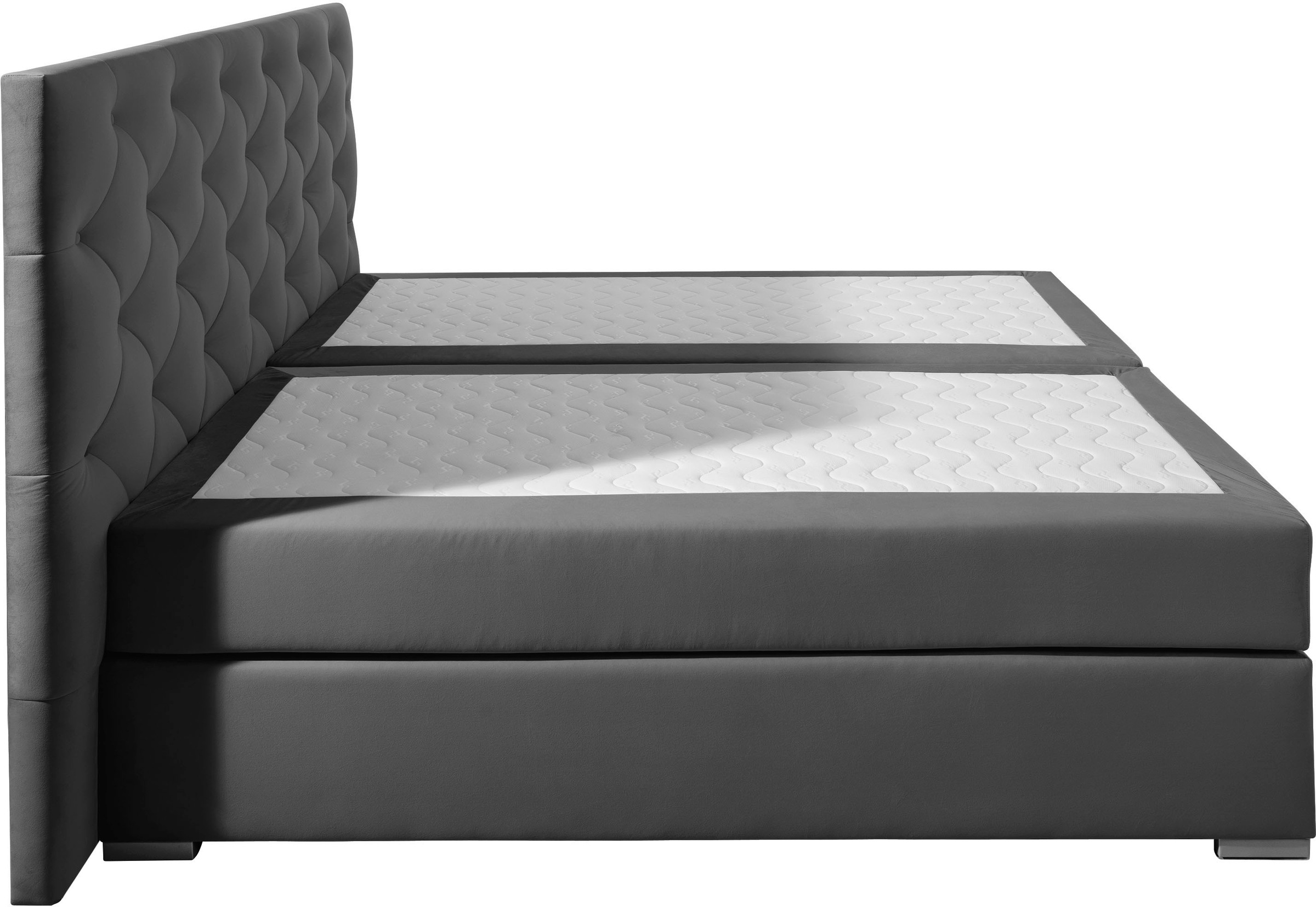 Home affaire Boxspringbett »Chalon, in verschiedenen Breiten«, inkl. Topper, wahlweise in H2, H3 oder H4 erhältlich