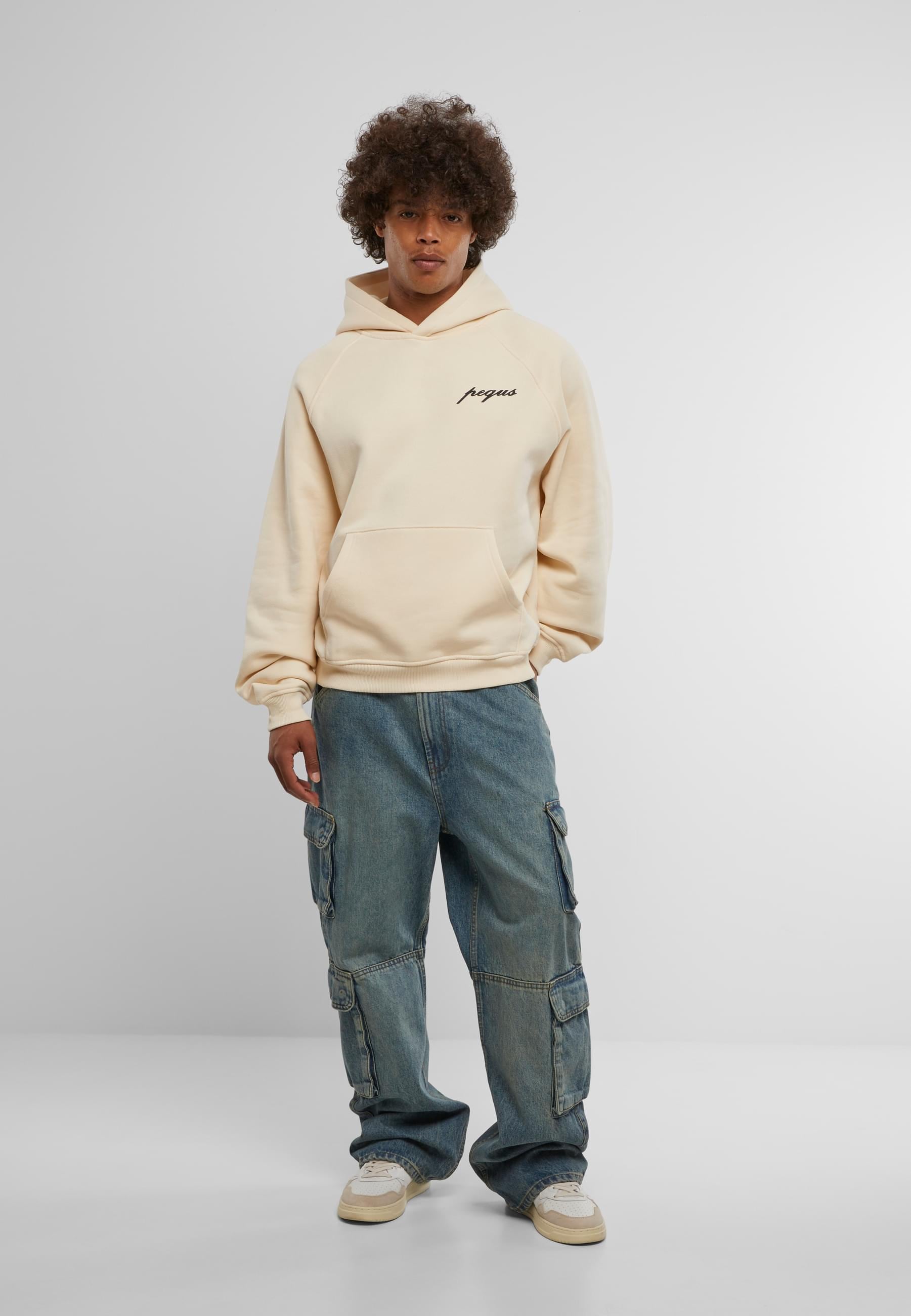 PEQUS Kapuzensweatshirt »PEQUS PEQUS Chest Logo Hoodie«, (1 tlg.)