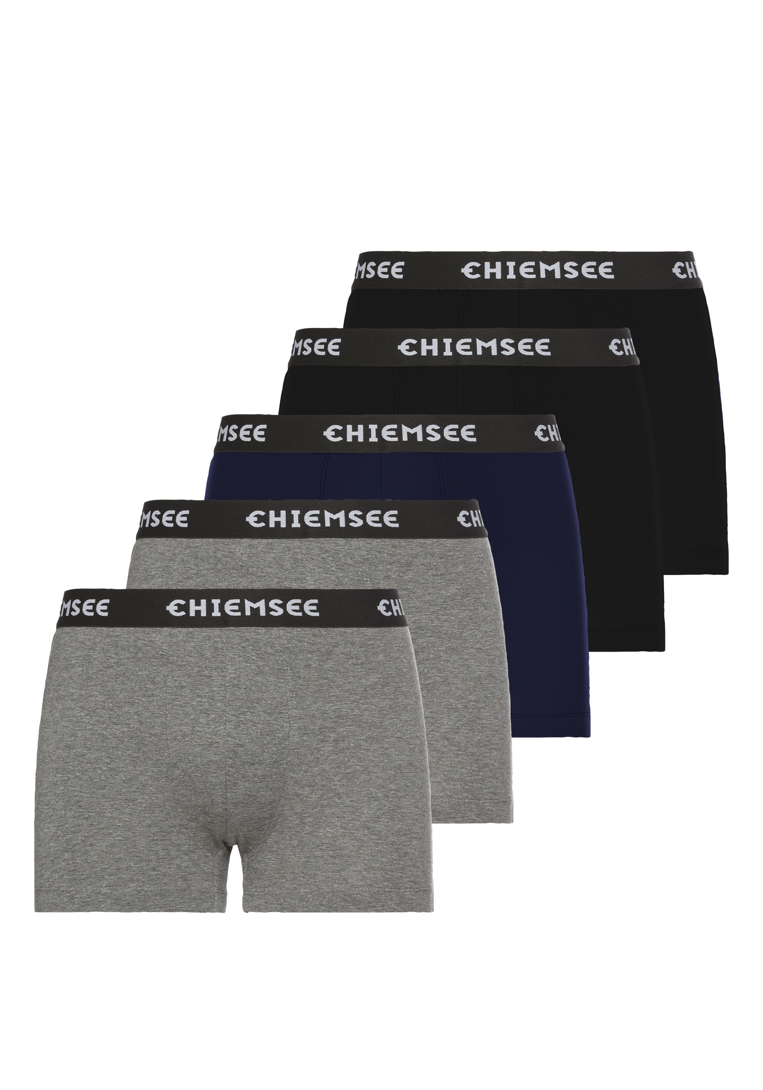 Chiemsee Boxershorts Packung, 5 Stk. 5er-Packung, mit Baumwollzwickel, aus Baumwollmischung