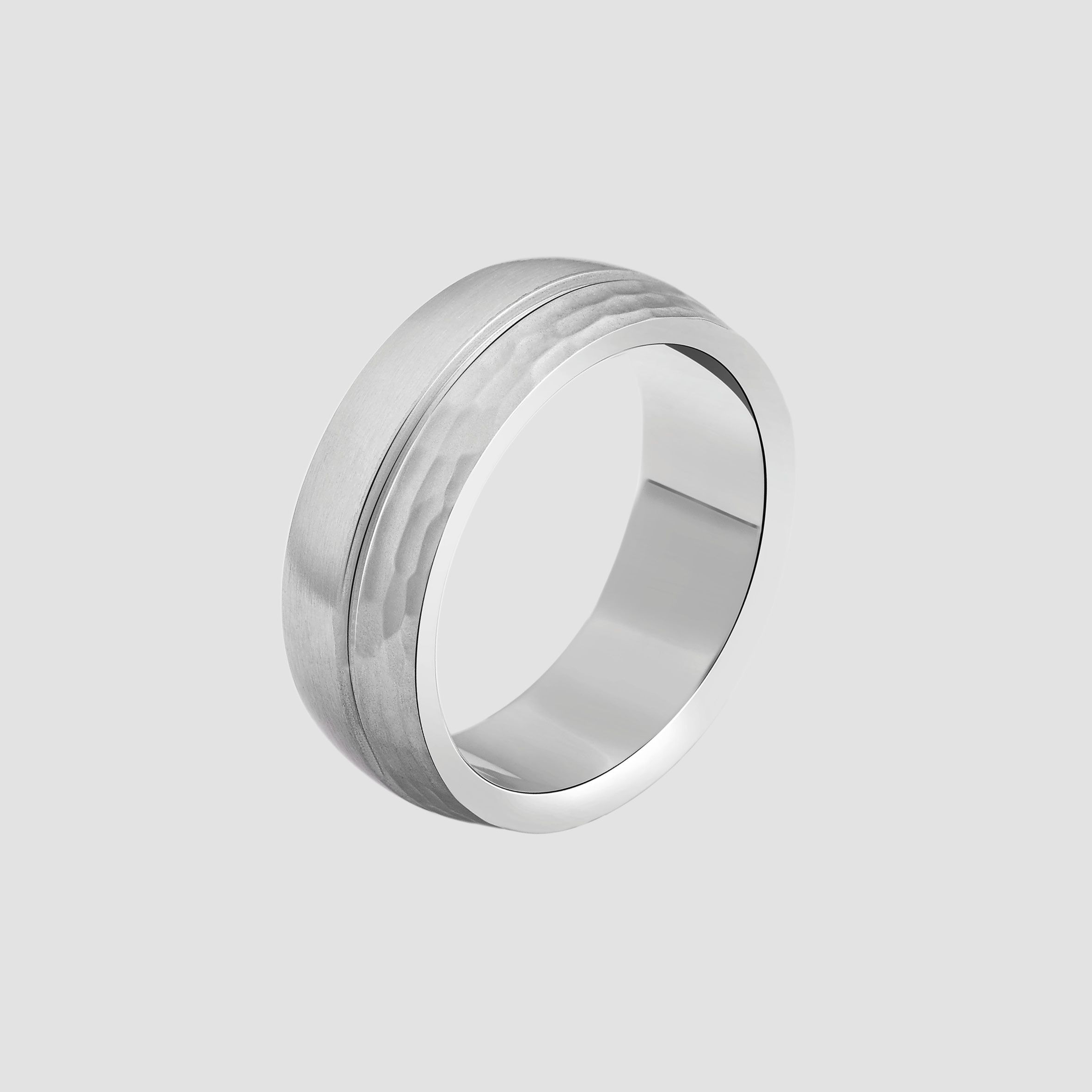 Adelia´s Fingerring »Herren Ring aus Edelstahl«