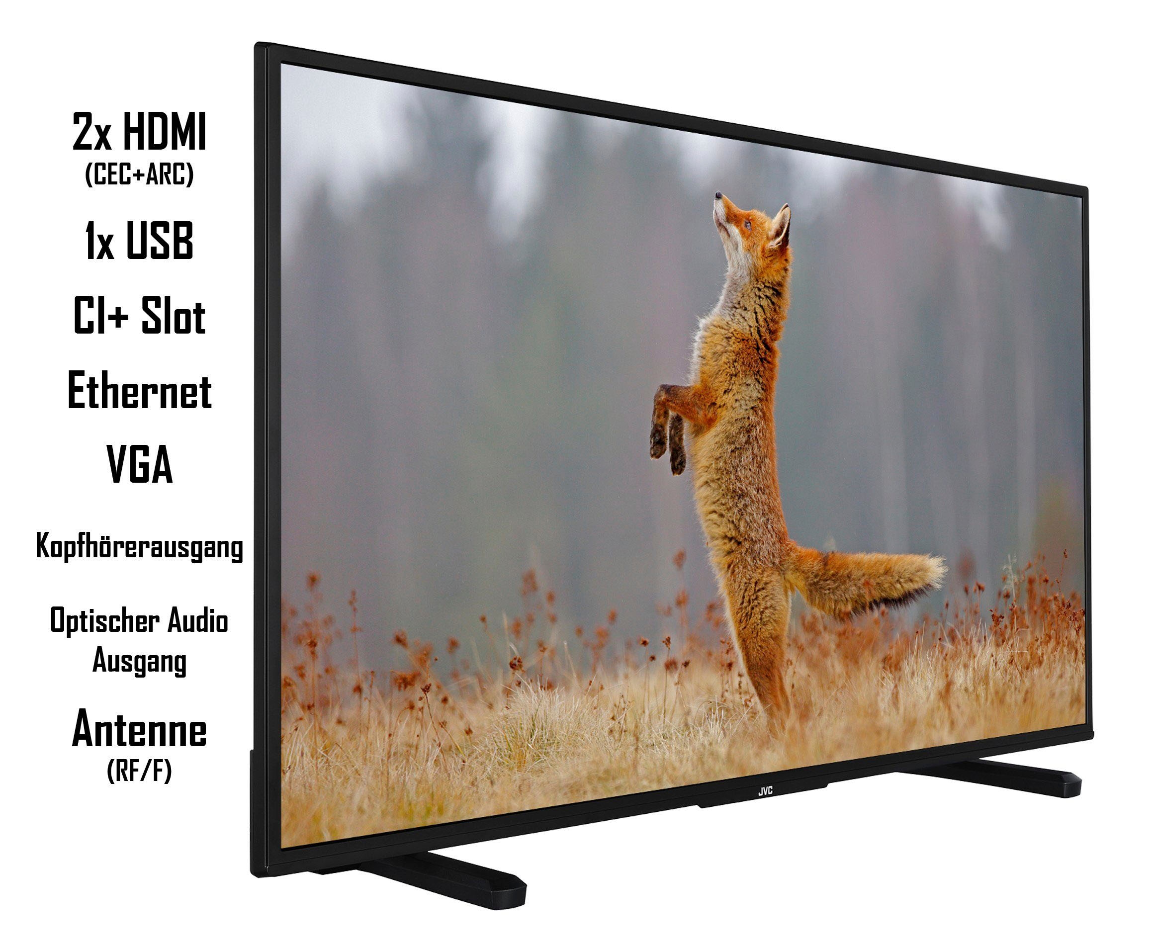 Smart-TV Zoll, cm/55 | JVC Ultra BAUR 4K HD, LED-Fernseher 139 »LT-55VU2255«,