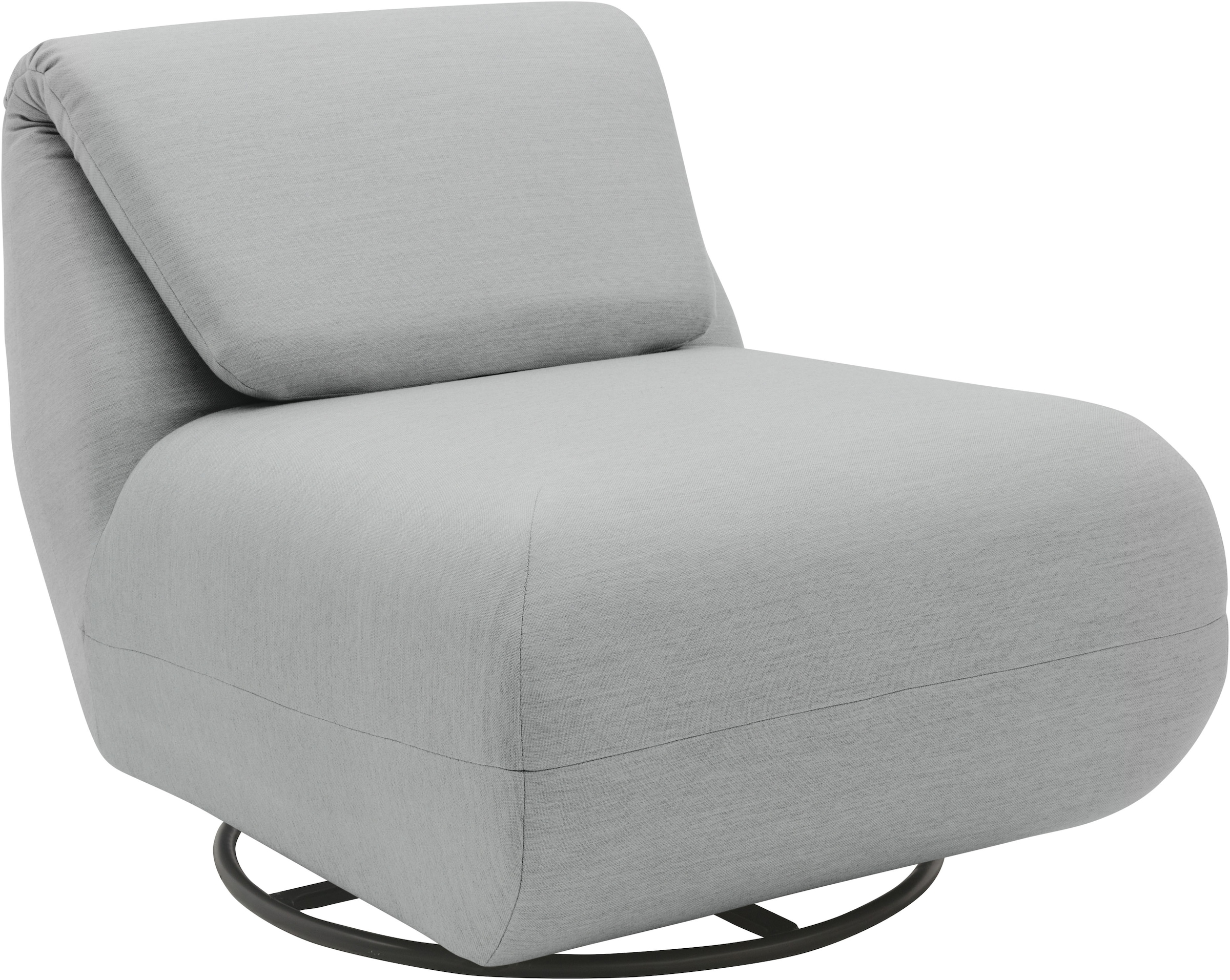 DOMO collection Sessel »Sonner, wahlweise mit Swivelfunktion« Um 360 Grad drehbar, Rücken aufstellbar, Drehsessel