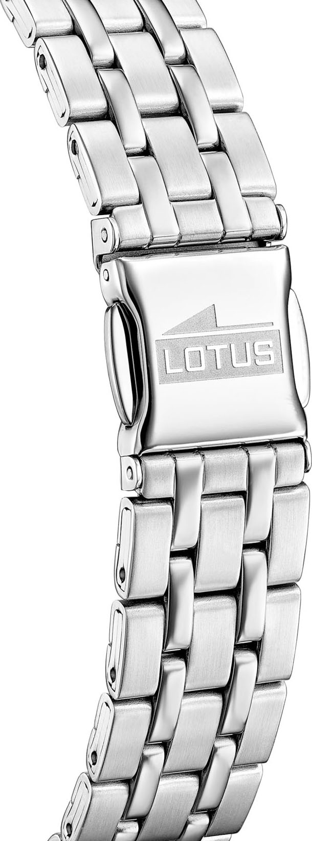 Lotus Quarzuhr »Square«, Armbanduhr, Damenuhr, Edelstahlarmband, analog