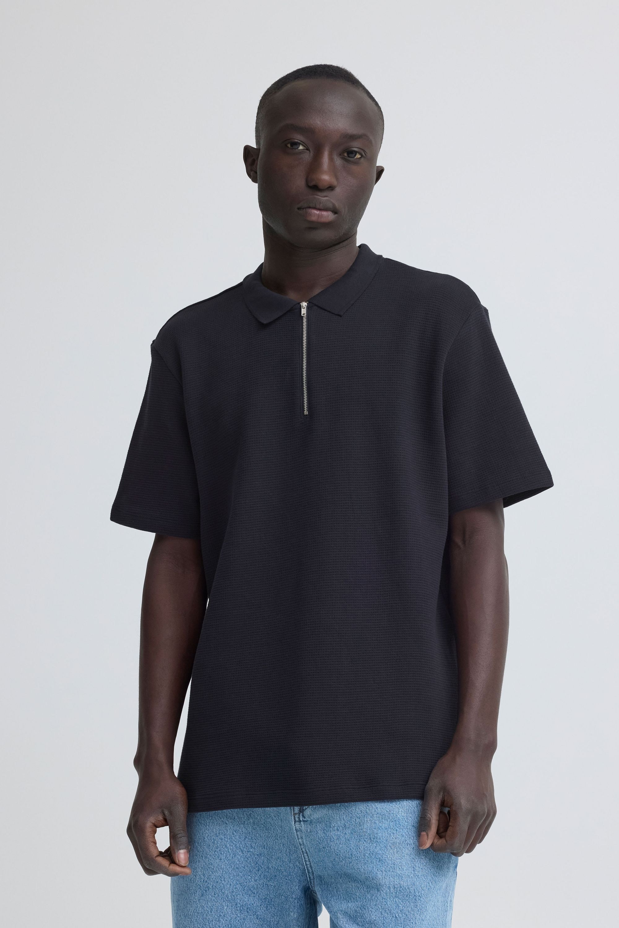 Blend Poloshirt "BHElkon Polo" Modisches Shirt mit Reißverschluss günstig online kaufen