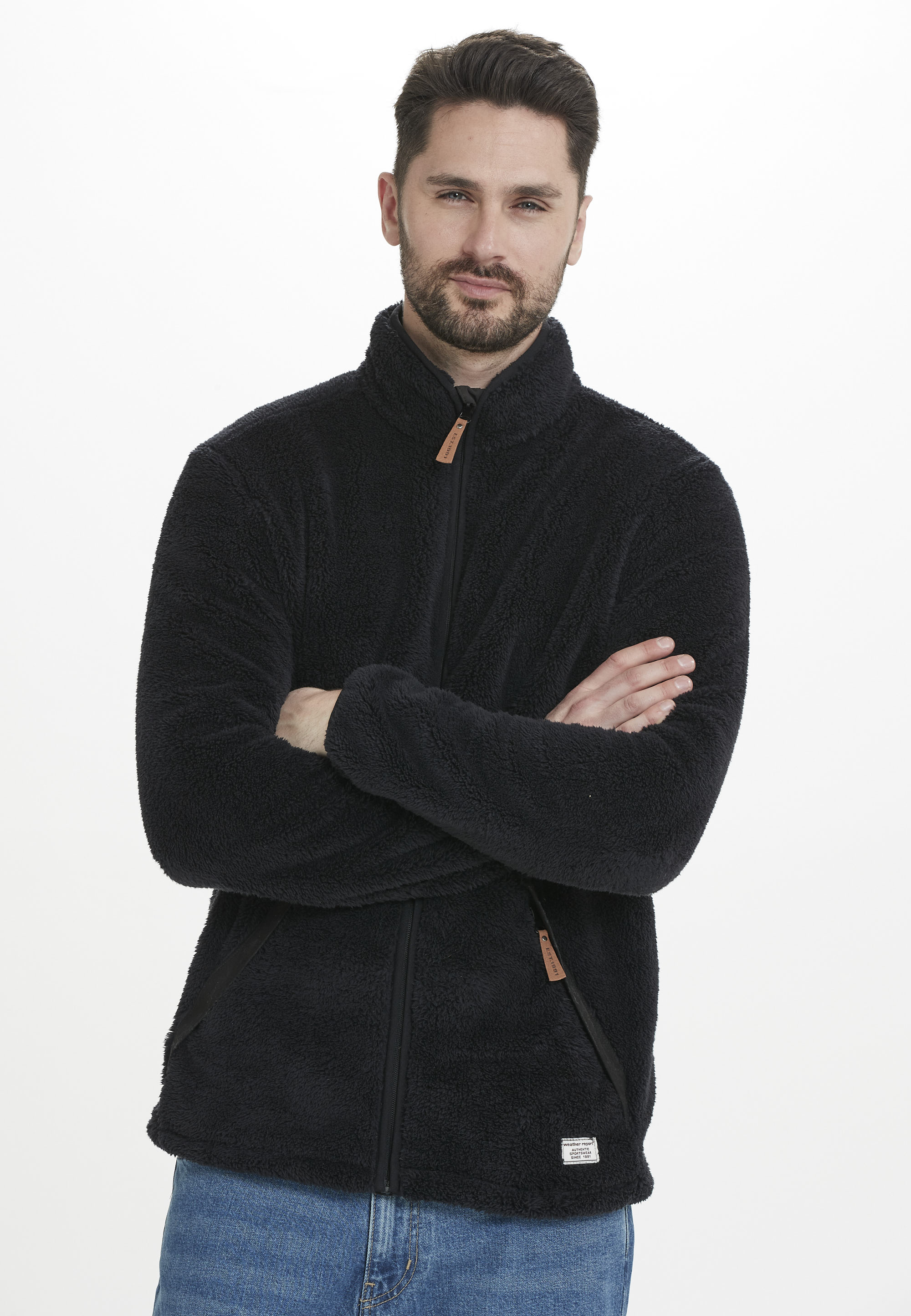 Fleecejacke »Legend«, mit samtigem Finish