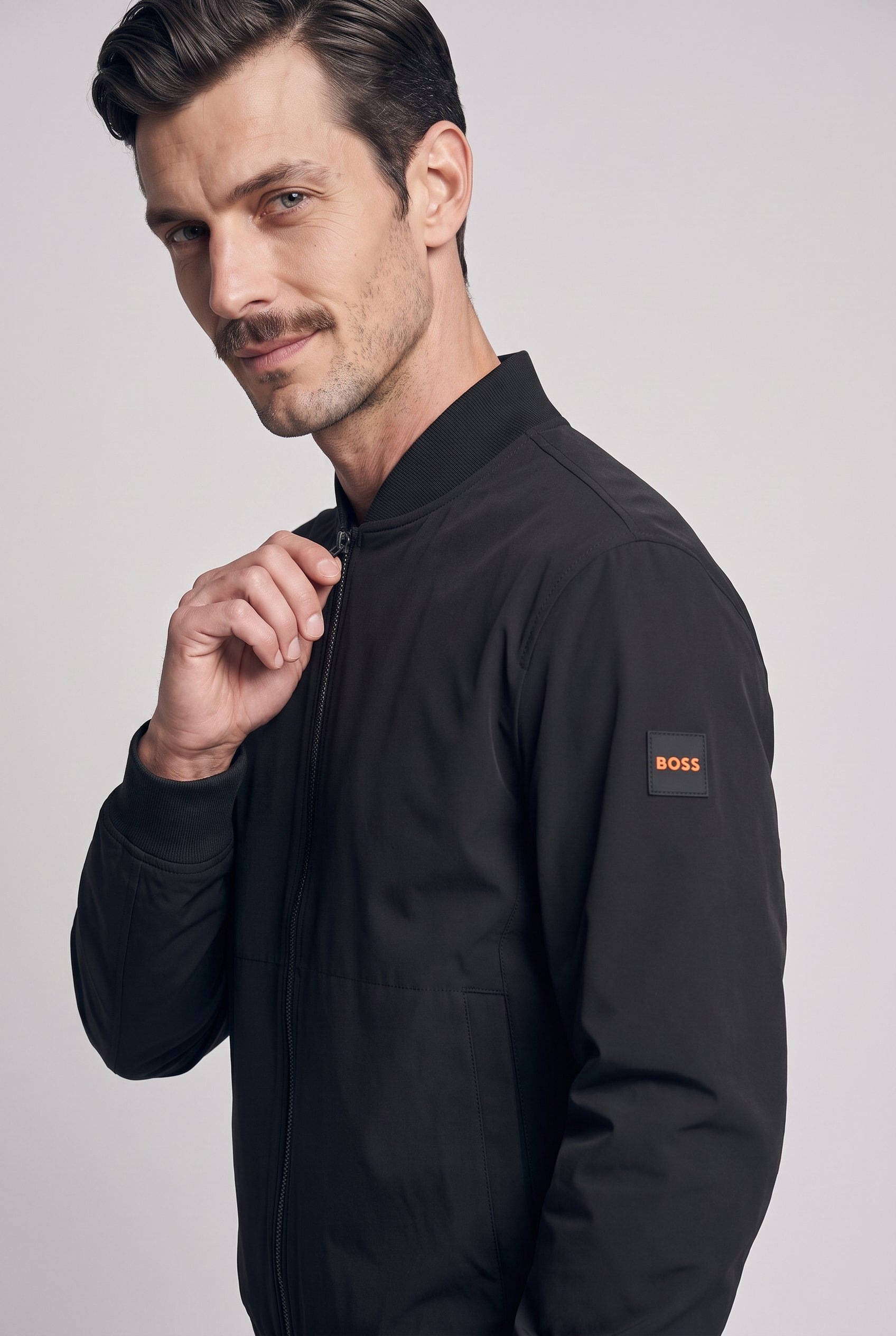 BOSS ORANGE Blouson »Ze Push« 4-Wege-Stretchmaterial, Relaxed Fit