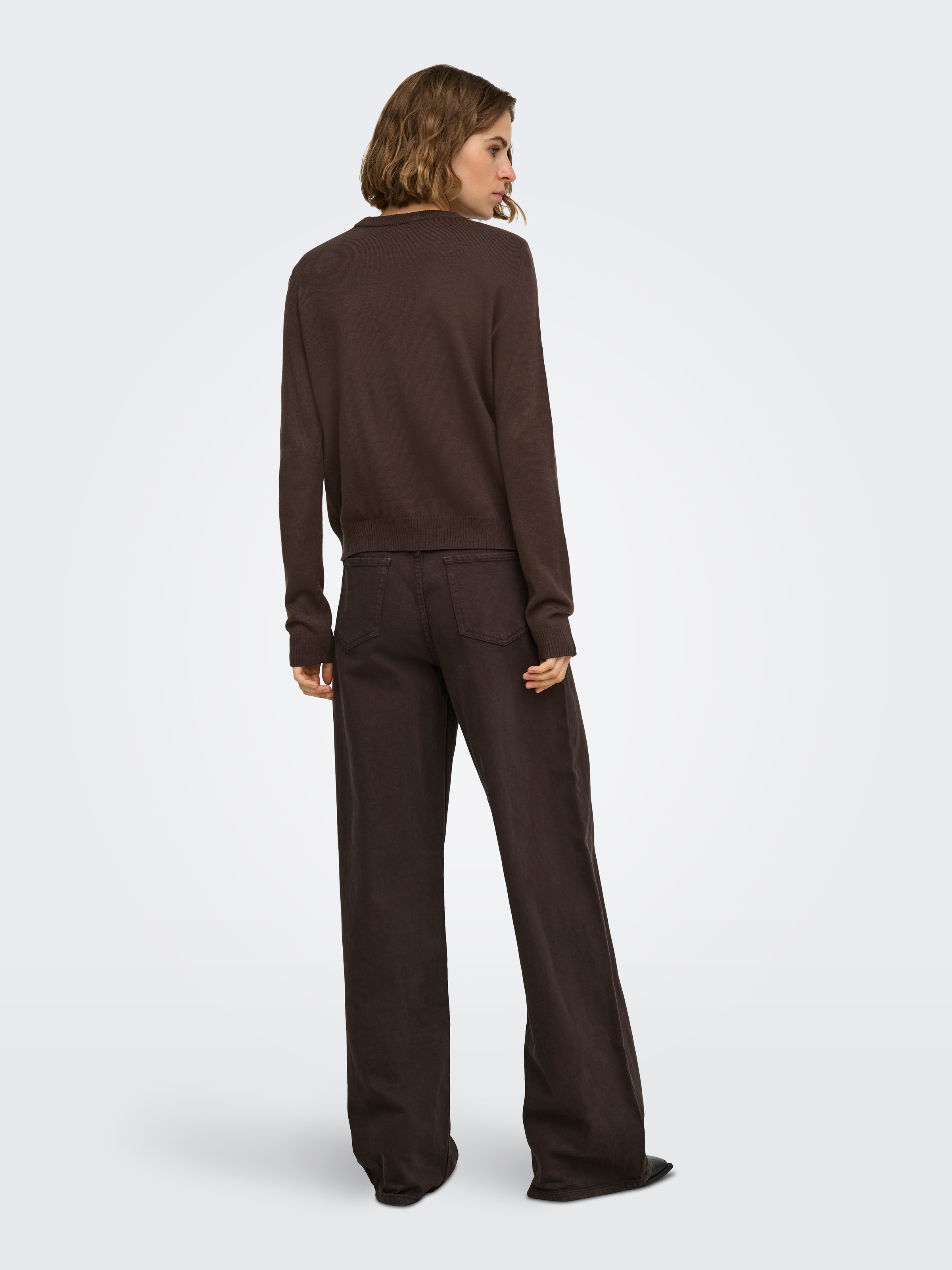 ONLY Weihnachtspullover »ONLXMAS SHINE MOTIVE LS O-NECK KNT« Kunstfaser, regular fit, X-Mas Strickmuster