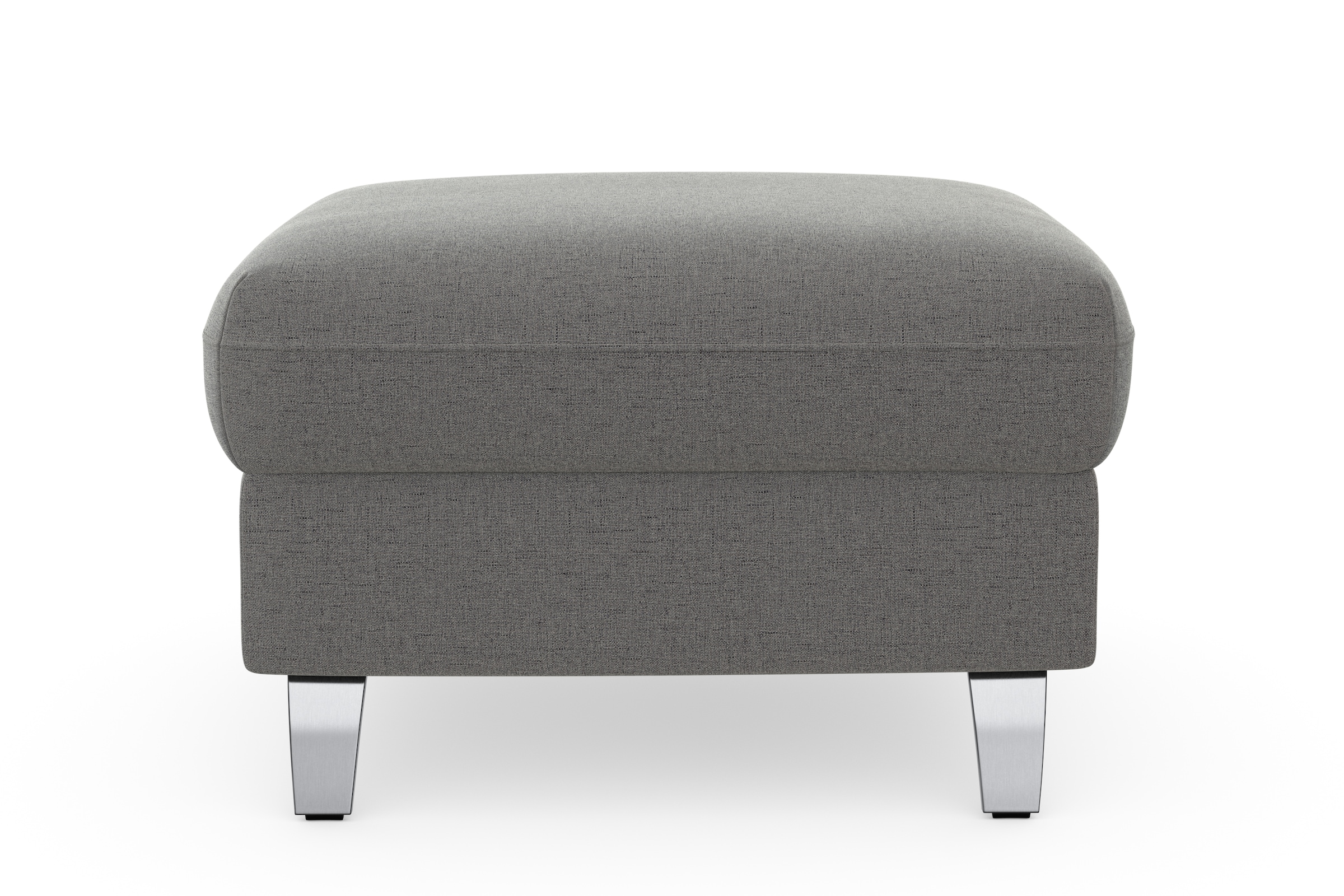 sit&more Stauraumhocker »Grenoble«, mit Stauraum und satinierten Füßen