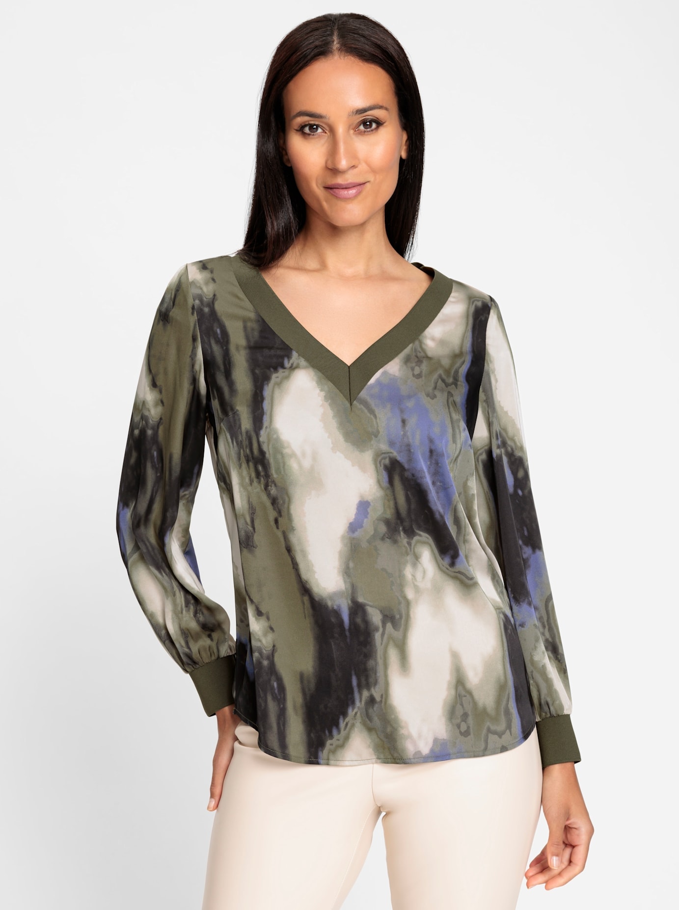 heine Druckbluse