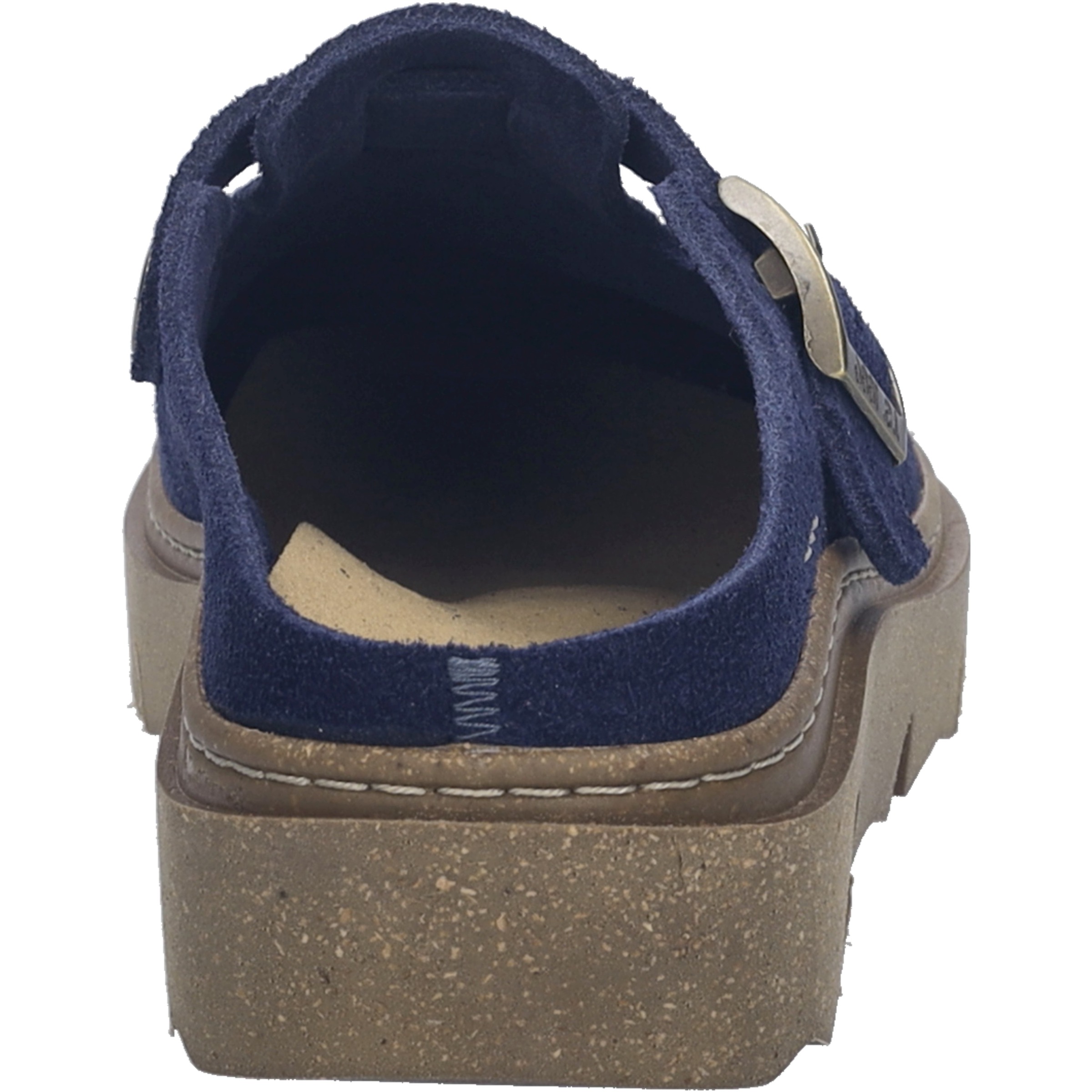 Hausschuh JOSEF SEIBEL "Carmaux 05, ocean", Damen, Gr. 40, blau (ocean), Obermaterial: 100% Rindsleder Leather cow., Schuhe Hausschuh 3