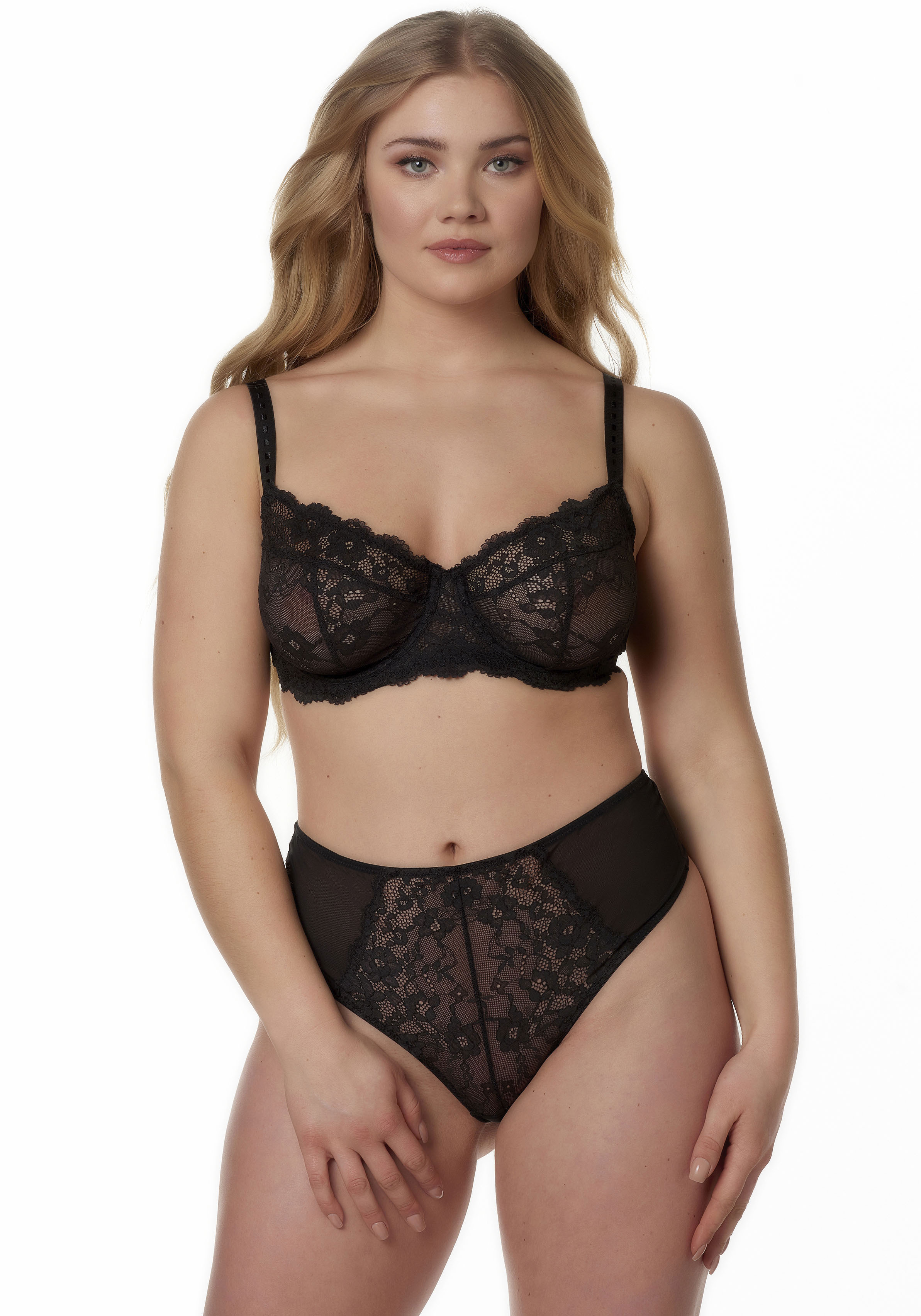 After Eden D-cup & up "BO" Mit Spitze, leicht durchsichtig, feminin, bequem, weich, elastisch