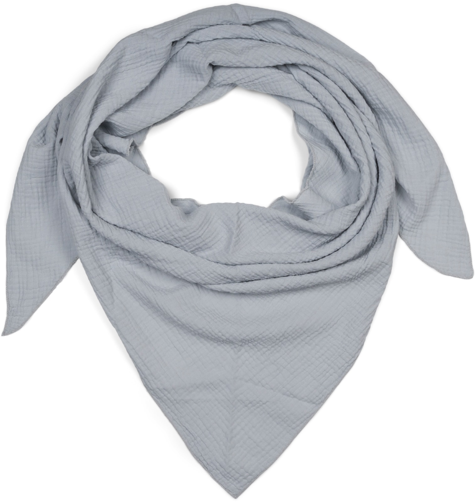 styleBREAKER Dreieckstuch "Musselin Dreiecktuch Einfarbig" 1 Stk.