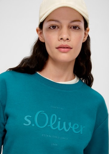 s.Oliver Sweatshirt, mit dem Logonamen vorne