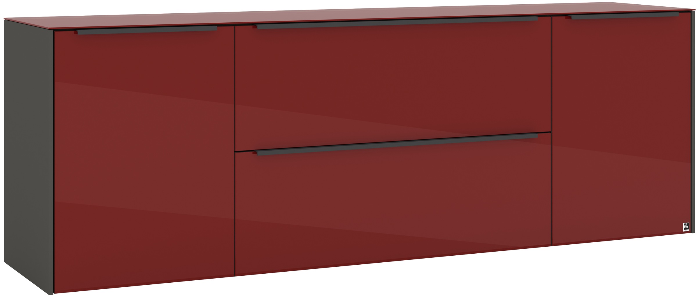 set one by Musterring Lowboard "Reno" 1 Stk. tlg. Mit Gleitern und in versc günstig online kaufen