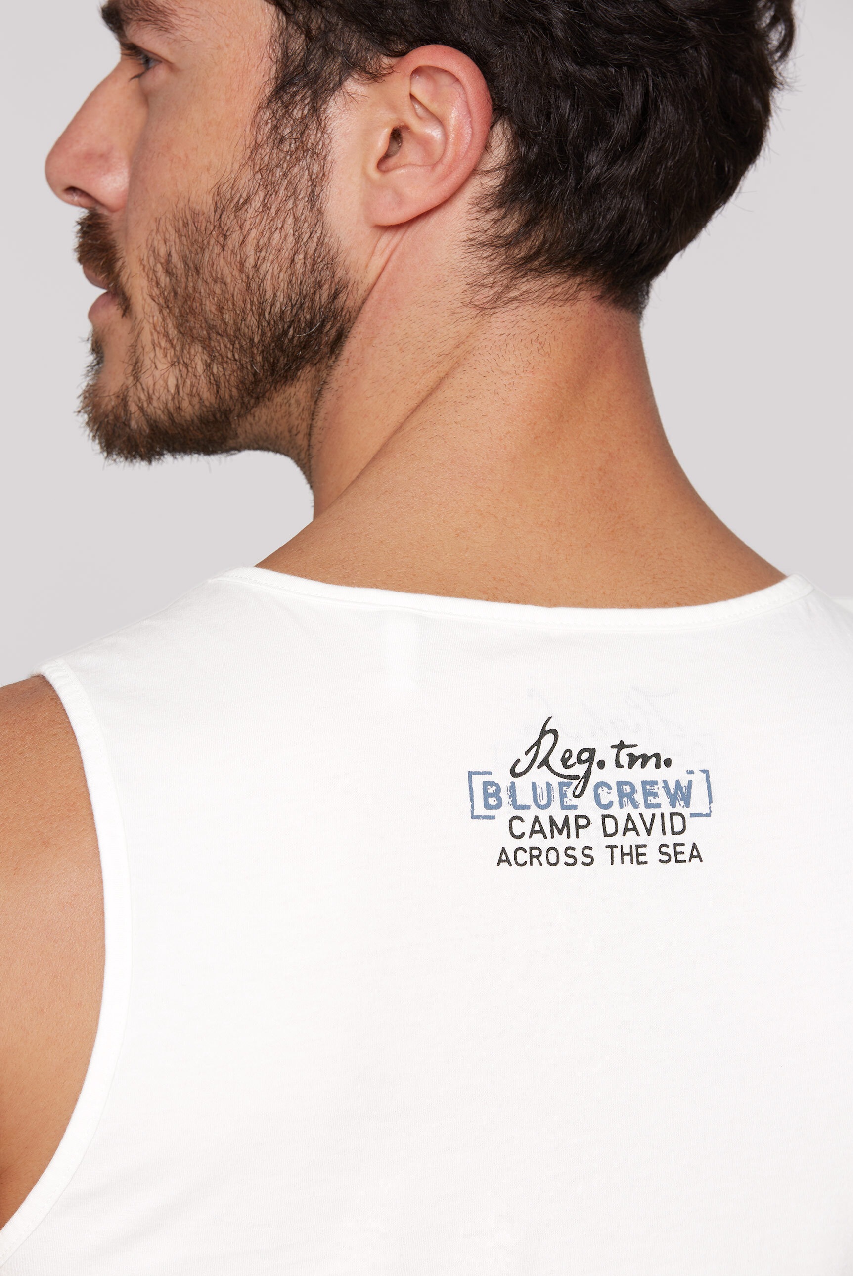 CAMP DAVID Tanktop, aus Baumwolle