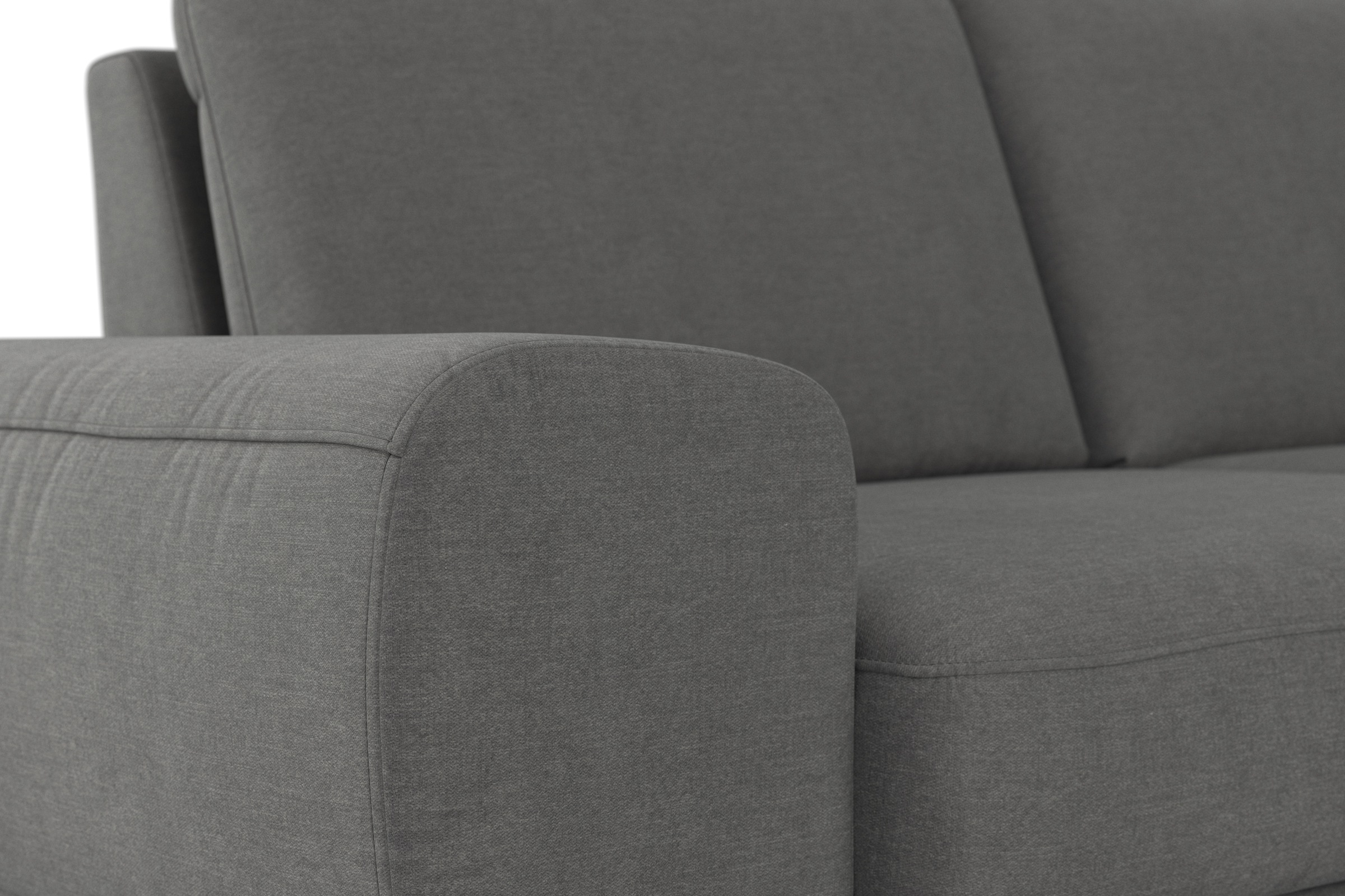 sit&more Ecksofa »Cinturo L-Form«, inklusive Sitztiefenverstellung und Federkern, Sitzhöhe 45 cm