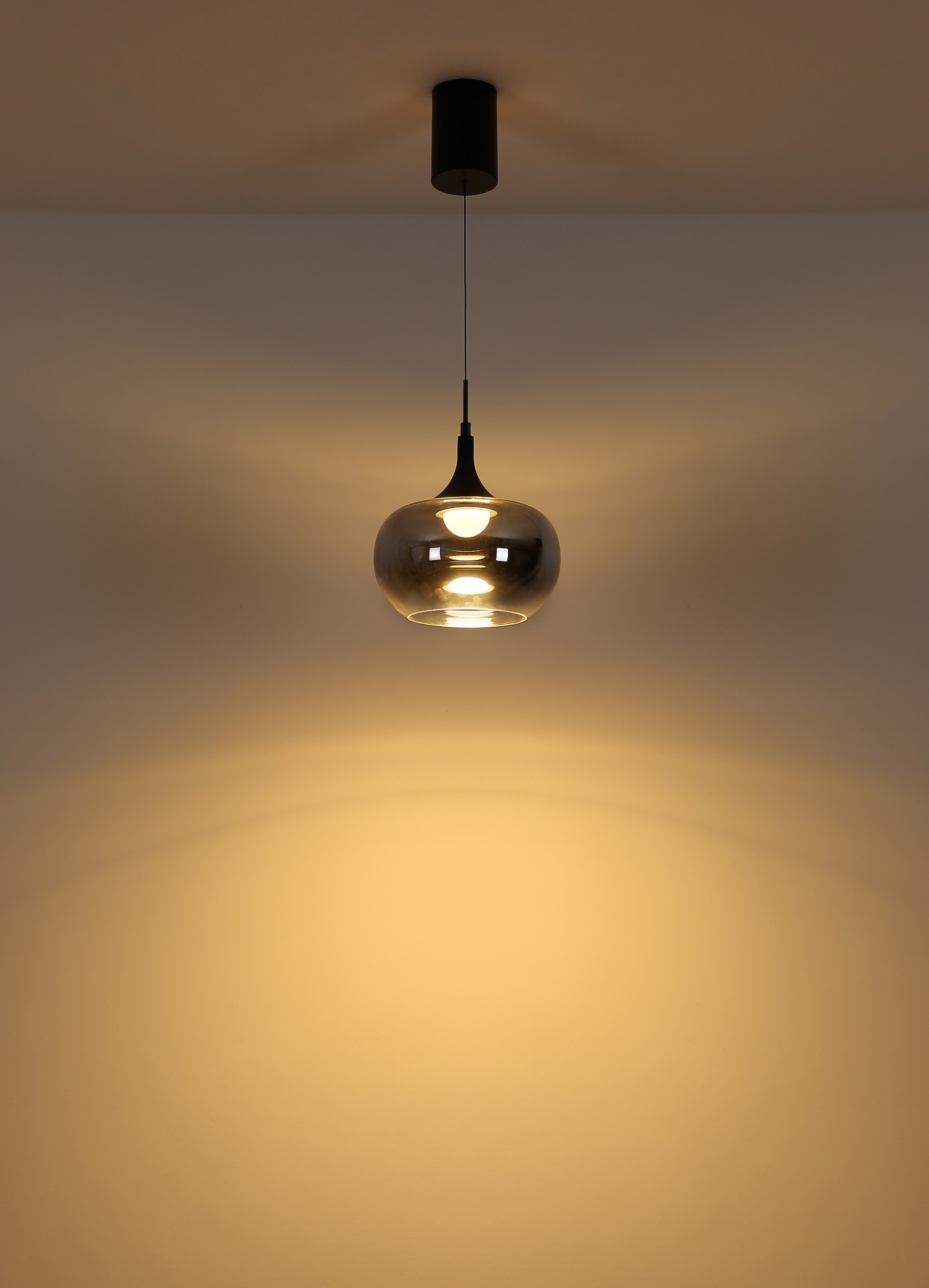 NOWA Hängeleuchte »LUI« LED-Modul 1 Stk. Warmweiß LED-Hängeleuchte, dimmbar, Soft-Lift, elegant & funktional