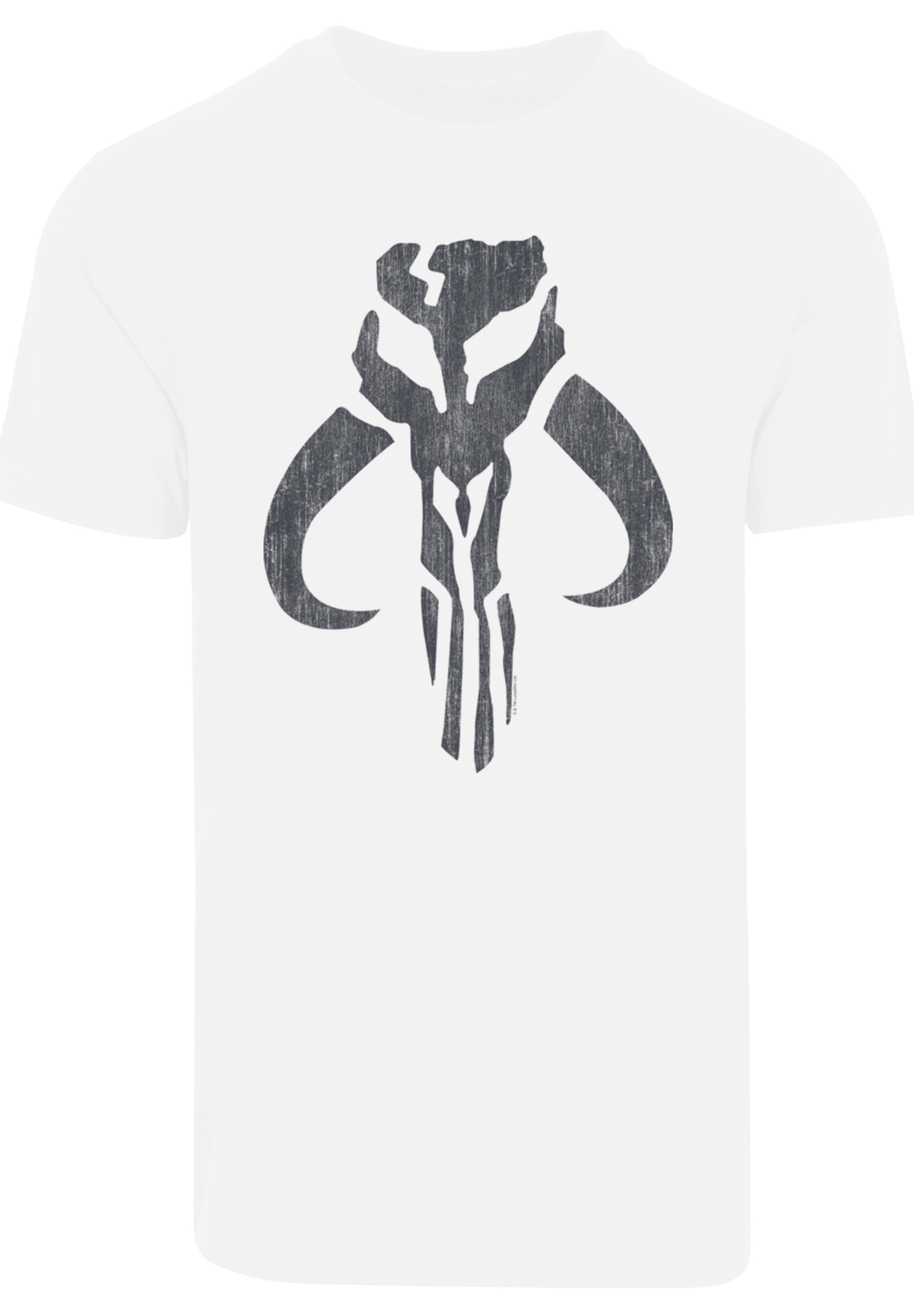 F4NT4STIC T-Shirt »Star Wars Mandalorian Banther Skull«, Print