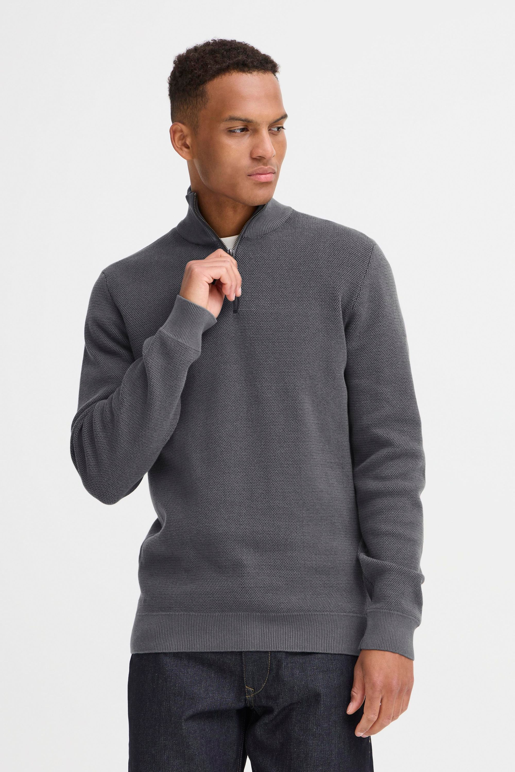 Thumbnail - Blend Troyer "Troyer BHBAAL HALF ZIPP KNIT"