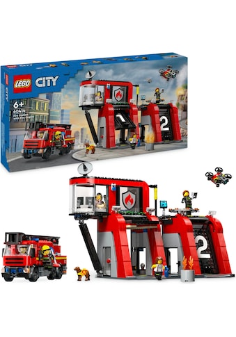 LEGO ® Konstruktionsspielsteine »Feuerwehrs...