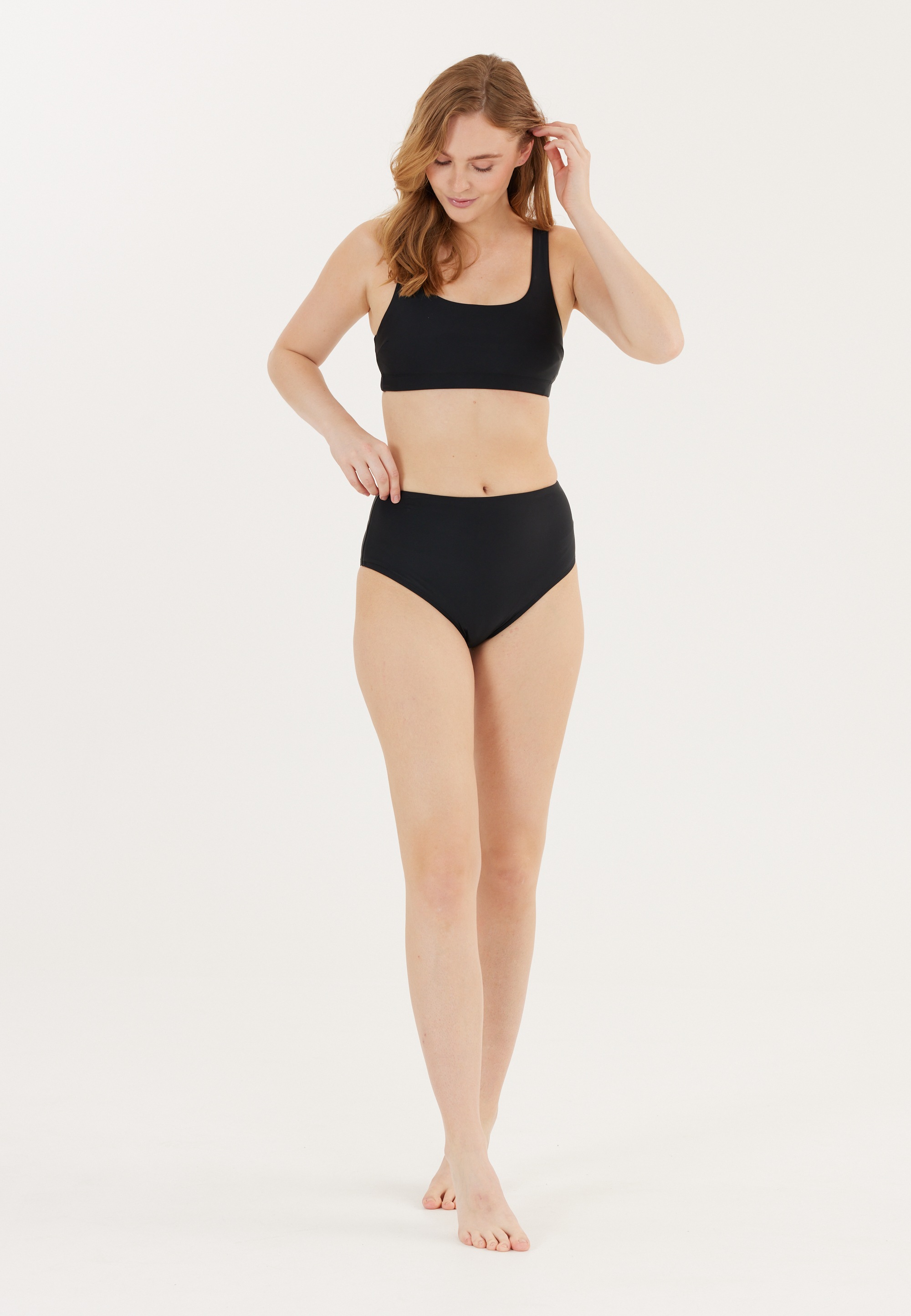 CRUZ Bikini-Hose »Janie«, (1 St.), im hoch geschnittenen Design