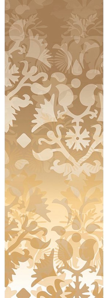 Architects Paper Fototapete "Ornamental Spirit Gold", Grafik Tapete Ornament Beige Gold 1,00m x 2,80m