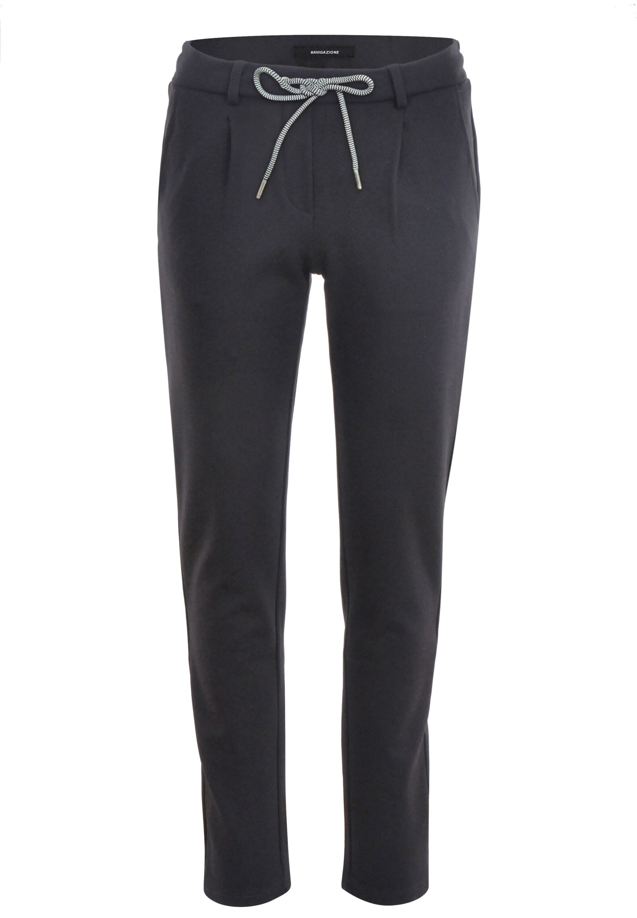 NAVIGAZIONE Stoffhose "NAVIGAZIONE Hose" im Punto di Roma-Stil
