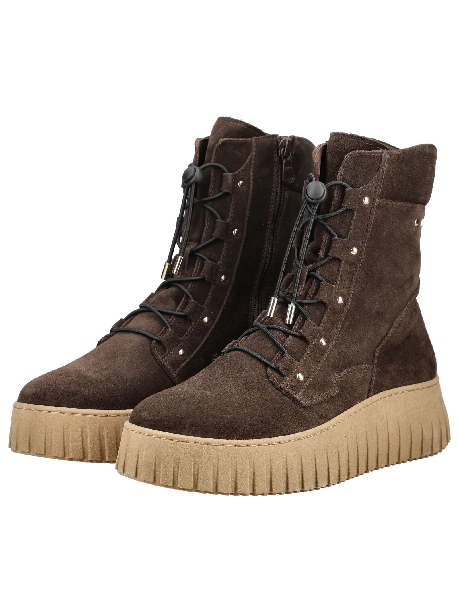 Nero Giardini Schnürstiefelette »Nero Giardini Stiefelette Veloursleder«