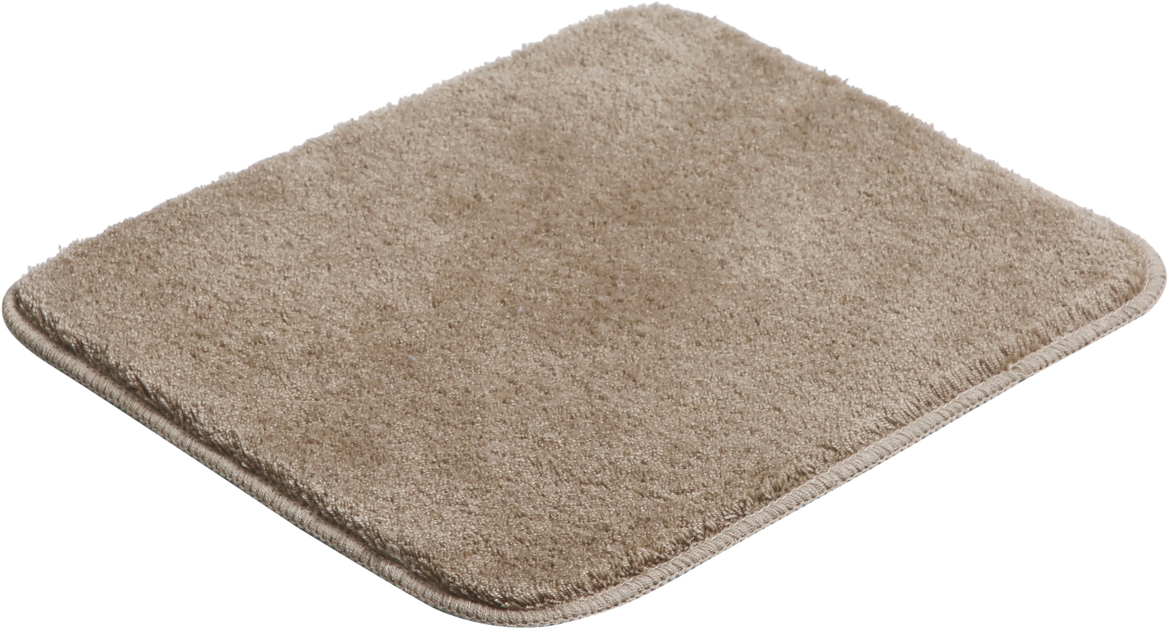 my home Badematte »Merida Kurzflor, Badteppich, Badvorleger, Badezimmer Teppich«, rutschhemmend beschichtet, fußbodenheizungsgeeignet-schnell trocknend-strapazierfähig, Badematten, Uni Farben, als halbrund und rechteckig erhältlich