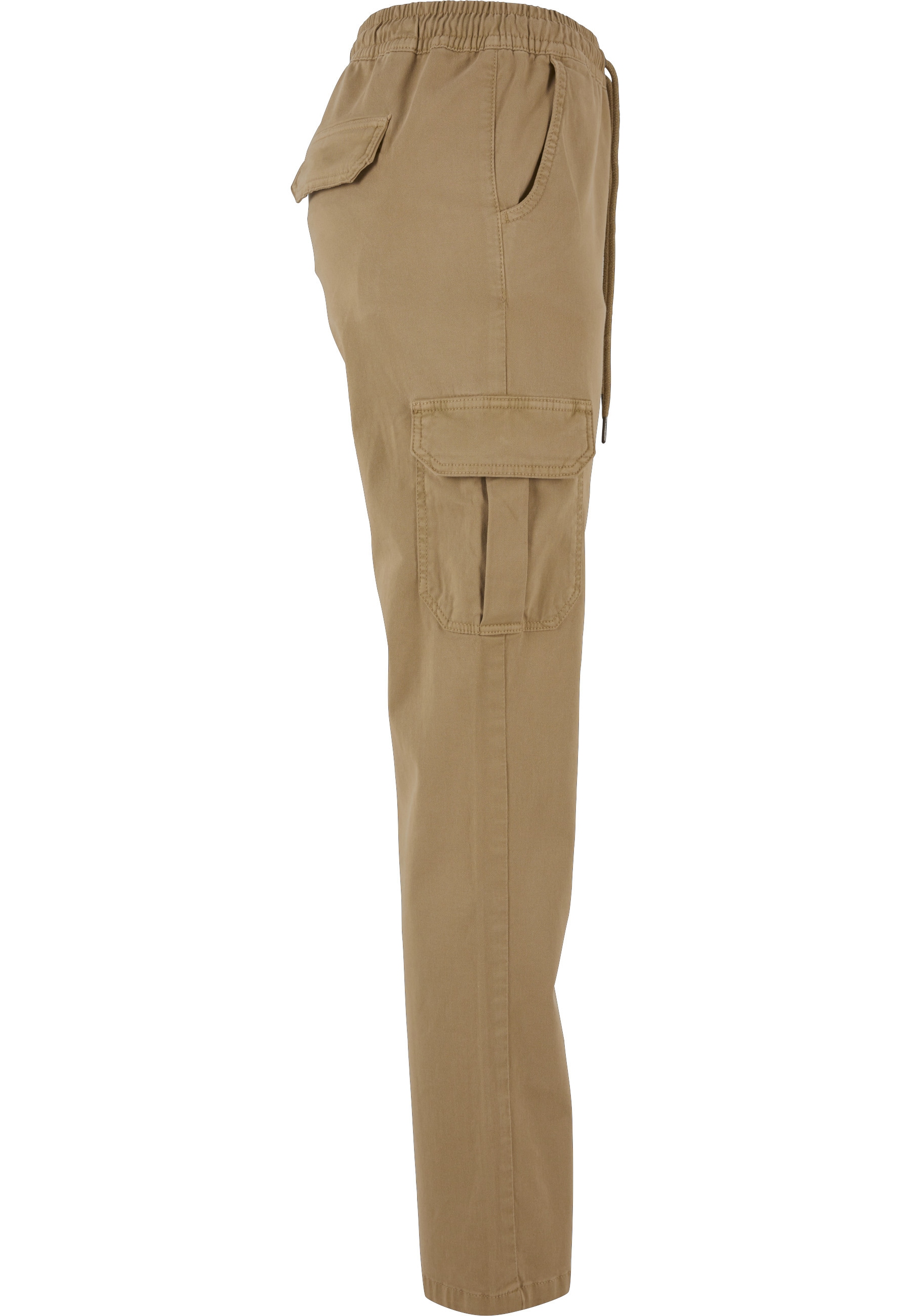 URBAN CLASSICS Cargohose »Urban Classics Damen Ladies High Waist Twill Cargo Pants«