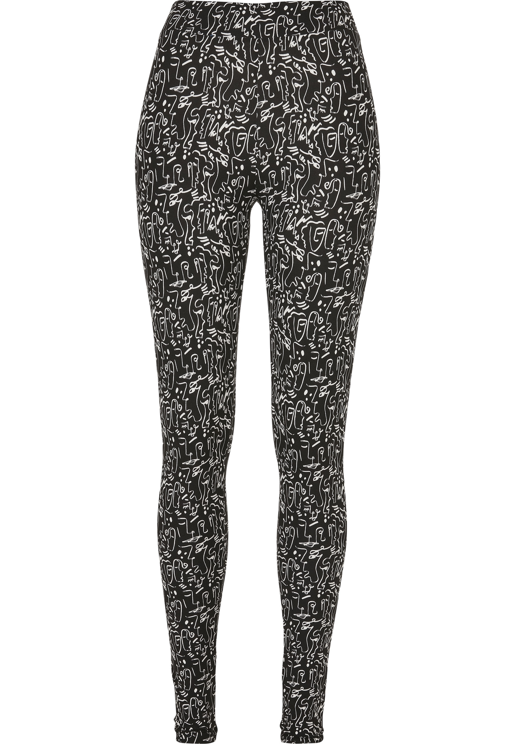 URBAN CLASSICS Leggings "Urban Classics Damen Ladies Soft AOP Leggings" günstig online kaufen