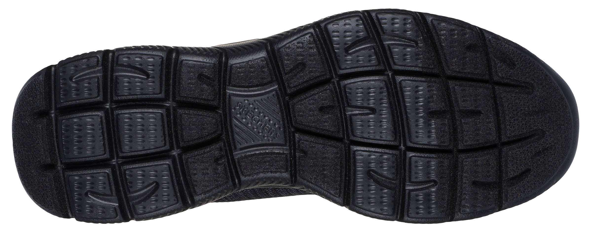 Skechers Slip-On Sneaker »SUMMITS-«, Slipper, Freizeitschuh, Halbschuh mit Elastic Schnürsenkel