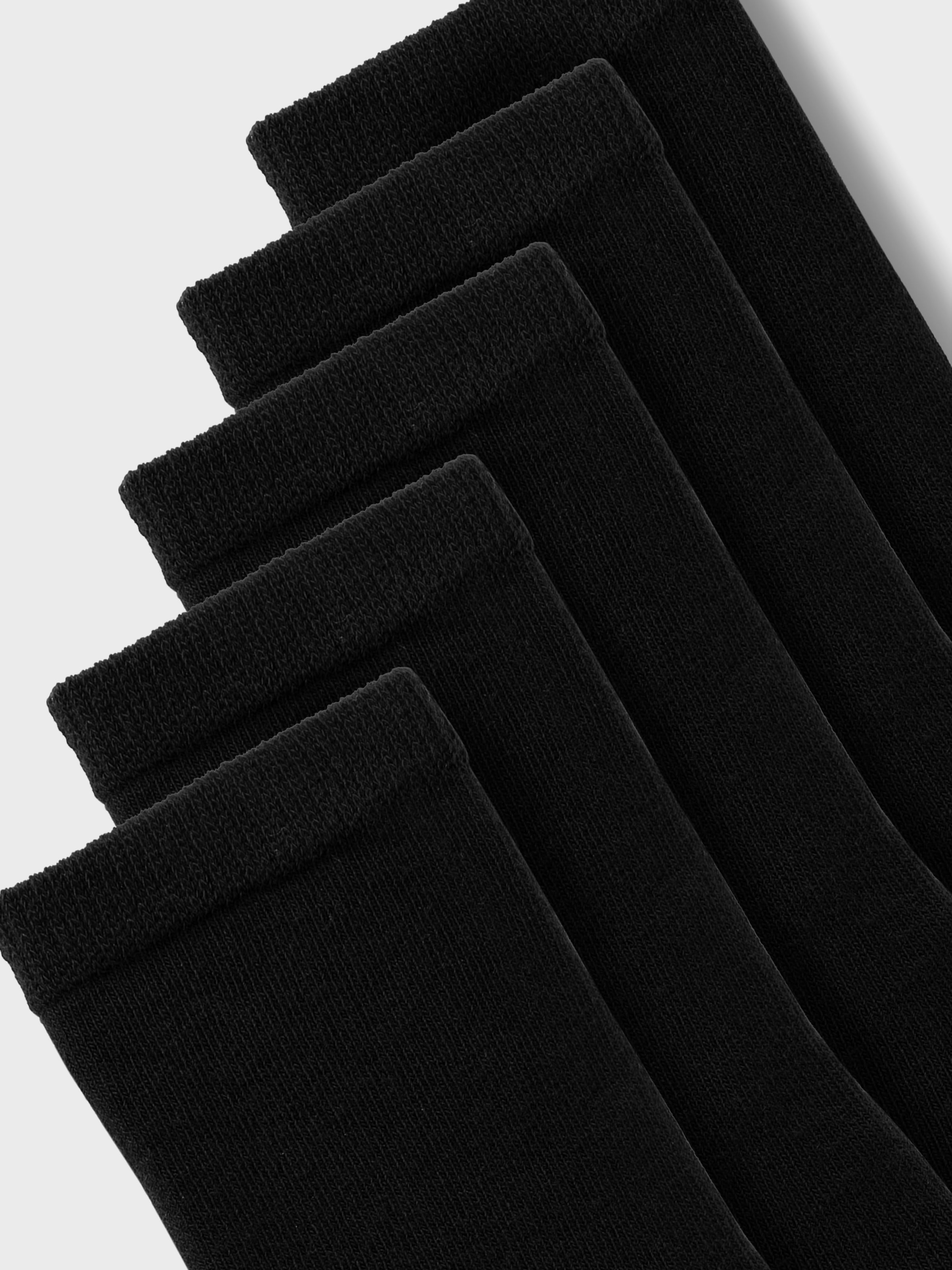 Name It Freizeitsocken »NKNSOCK 5P SOLID NOOS« Packung, 5 Paar tlg.